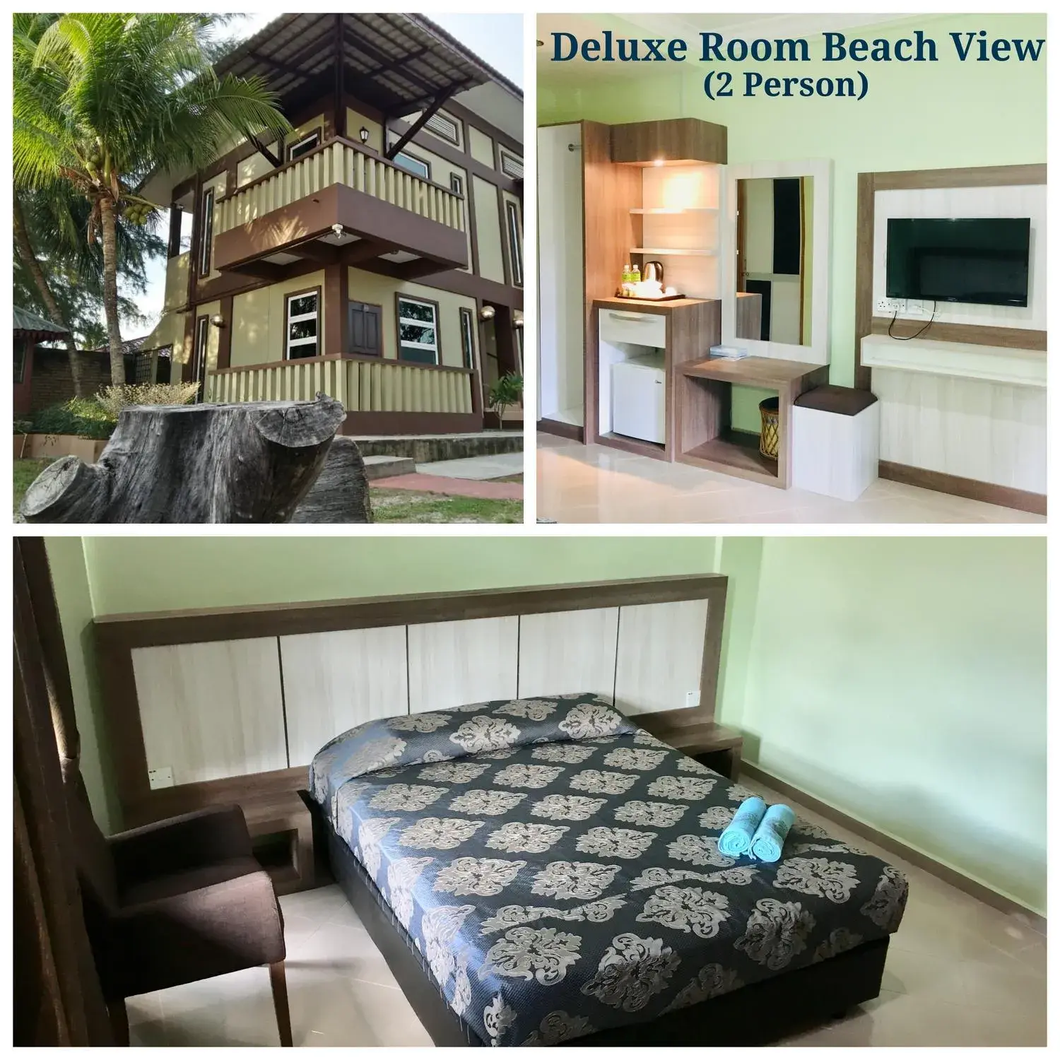 Deluxe Double Room with Sea View in Delta Chenang Resort Deluxe Double Room with Sea View in Delta Chenang Resort