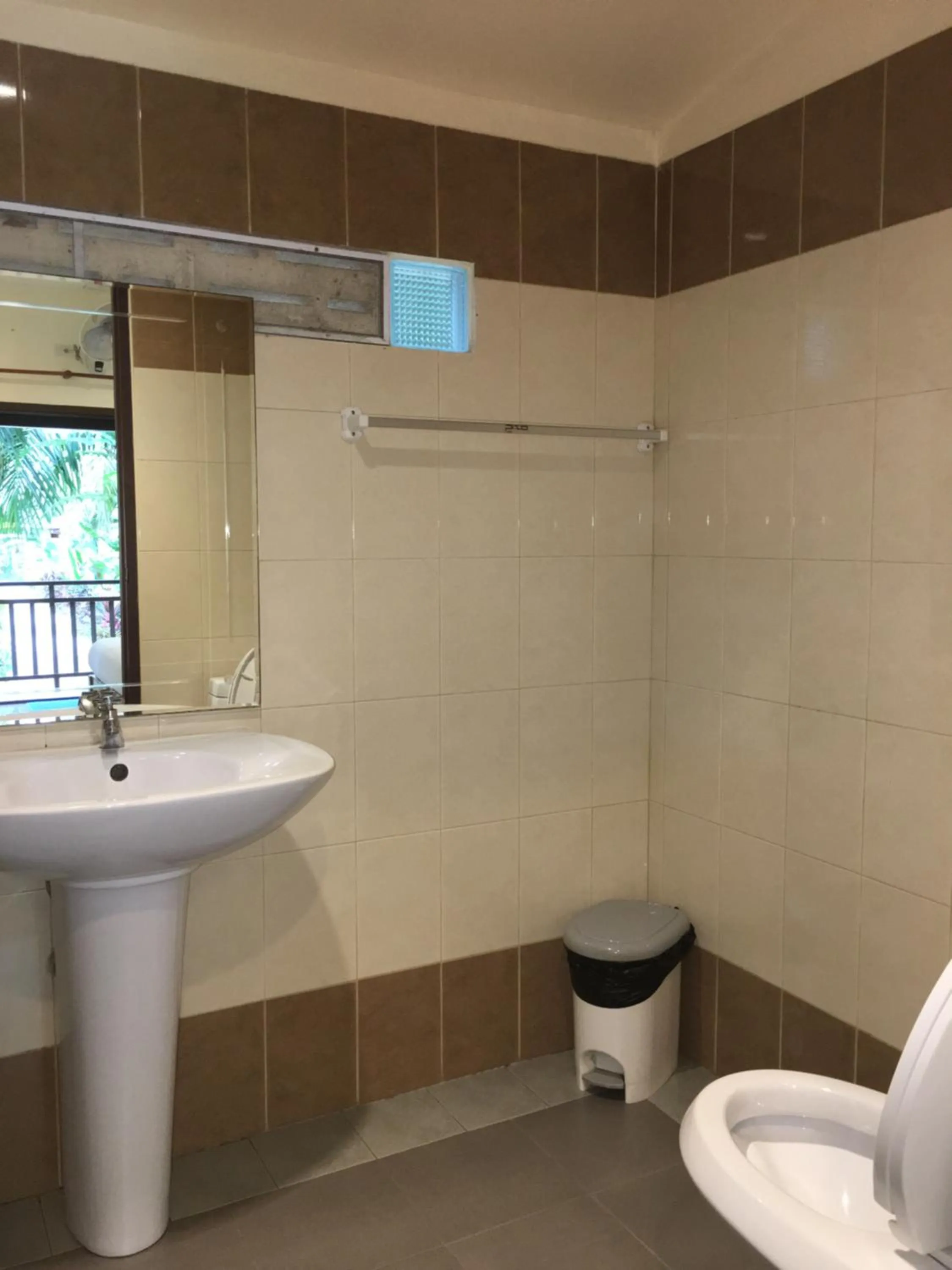 Bathroom in Khao Sok Palm Garden Resort