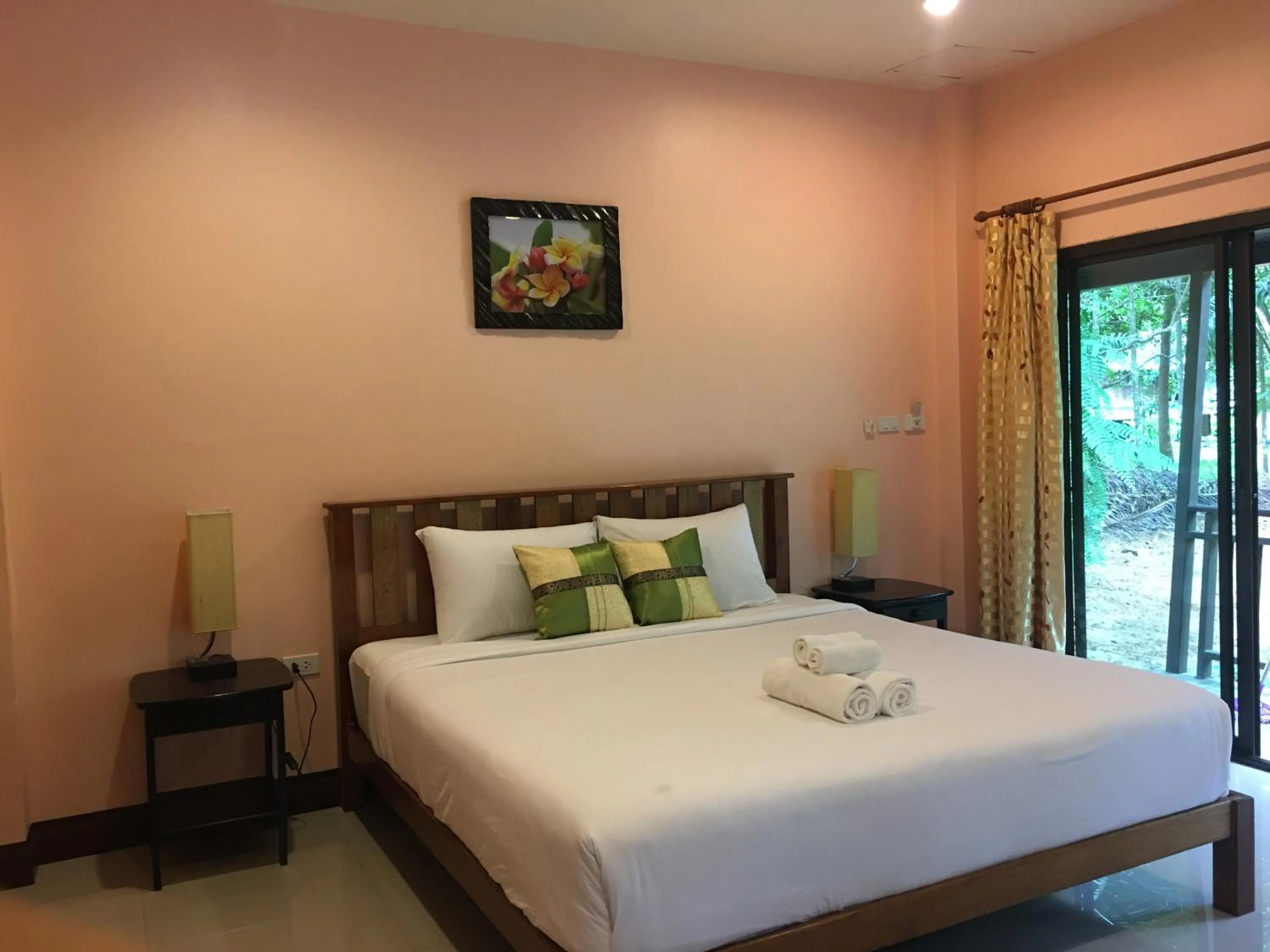 Property building, Bed in Khao Sok Palm Garden Resort