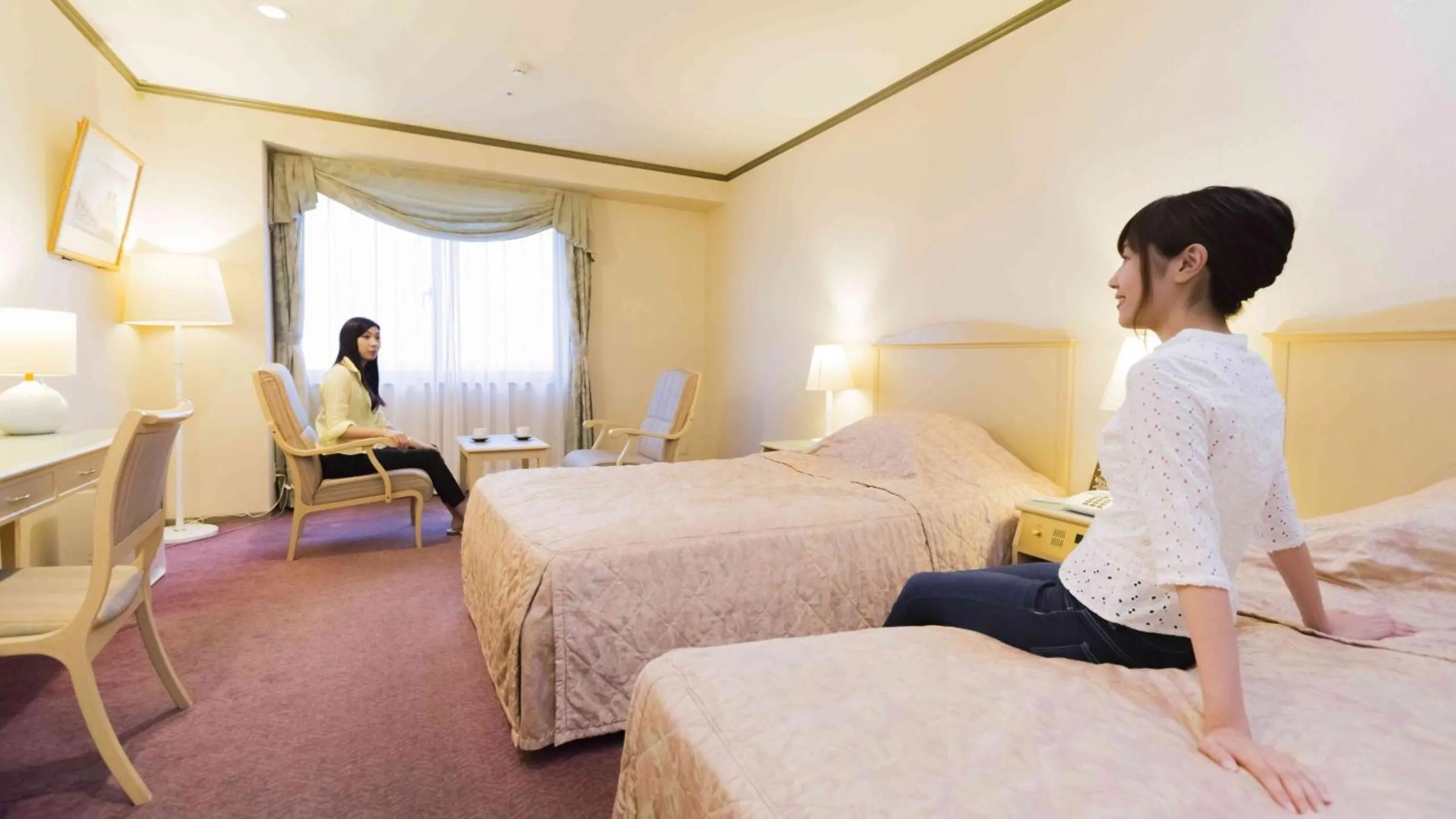 Photo of the whole room, Bed in Hotel Morinokaze Oshuku