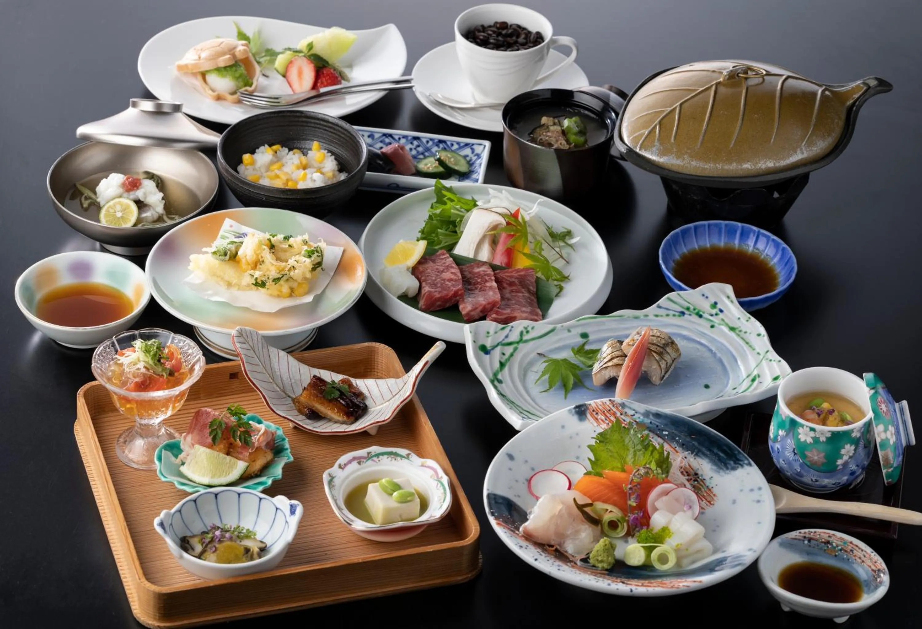 Food in Hotel Morinokaze Oshuku