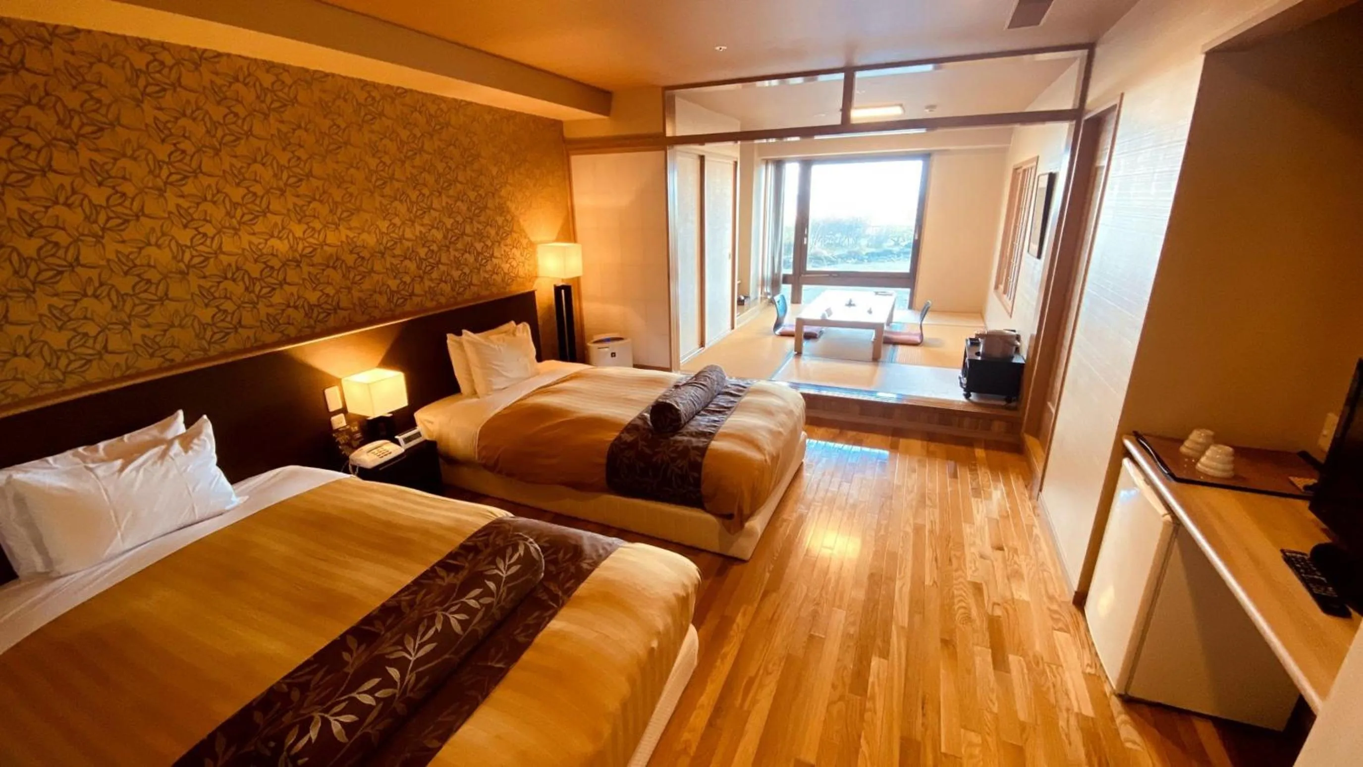 Photo of the whole room, Bed in Hotel Morinokaze Oshuku