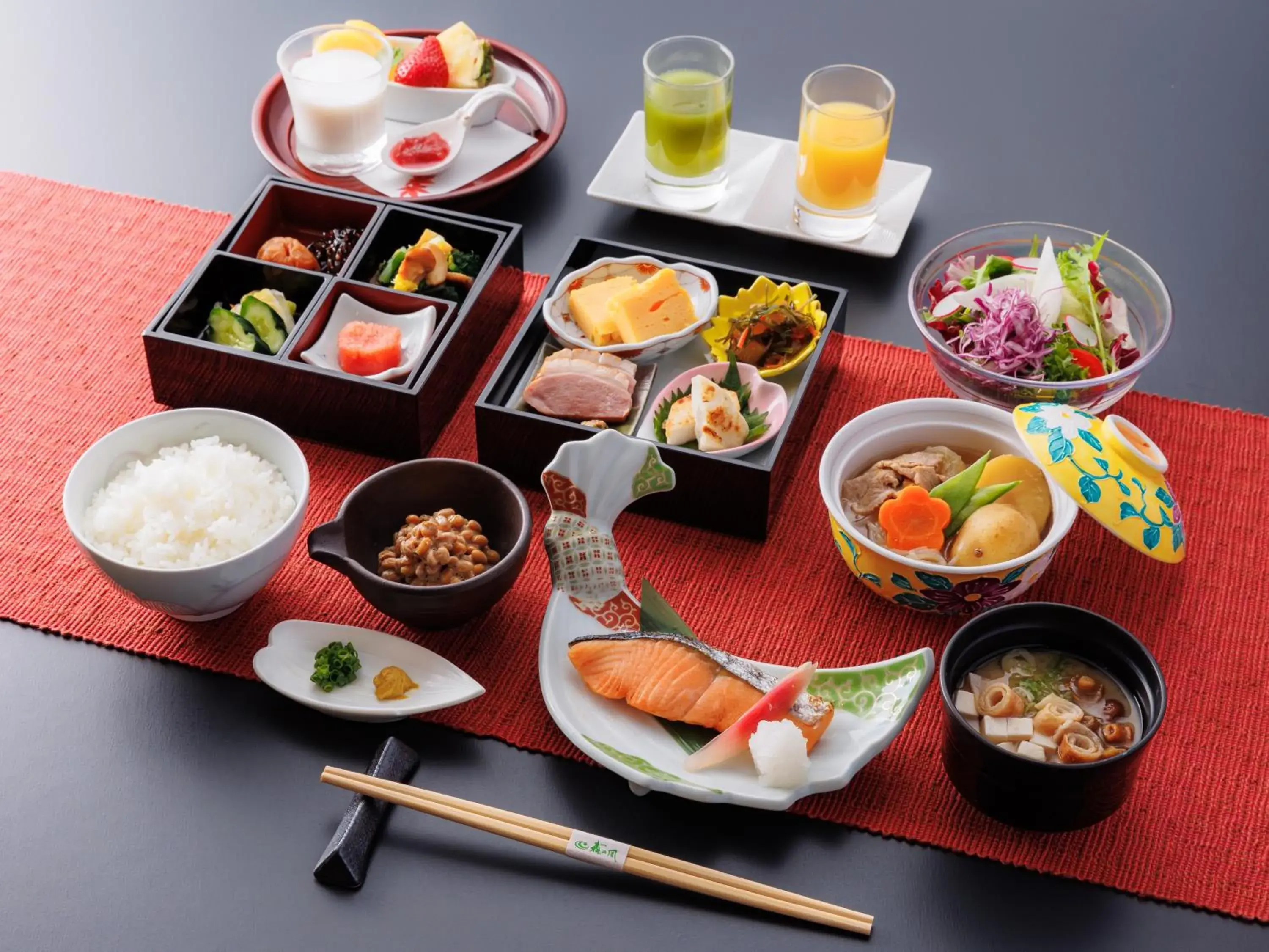 Food in Hotel Morinokaze Oshuku Food in Hotel Morinokaze Oshuku