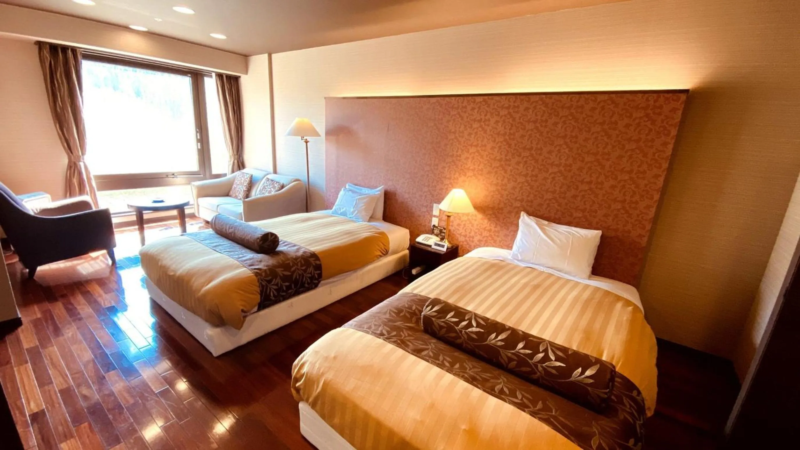 Photo of the whole room, Bed in Hotel Morinokaze Oshuku