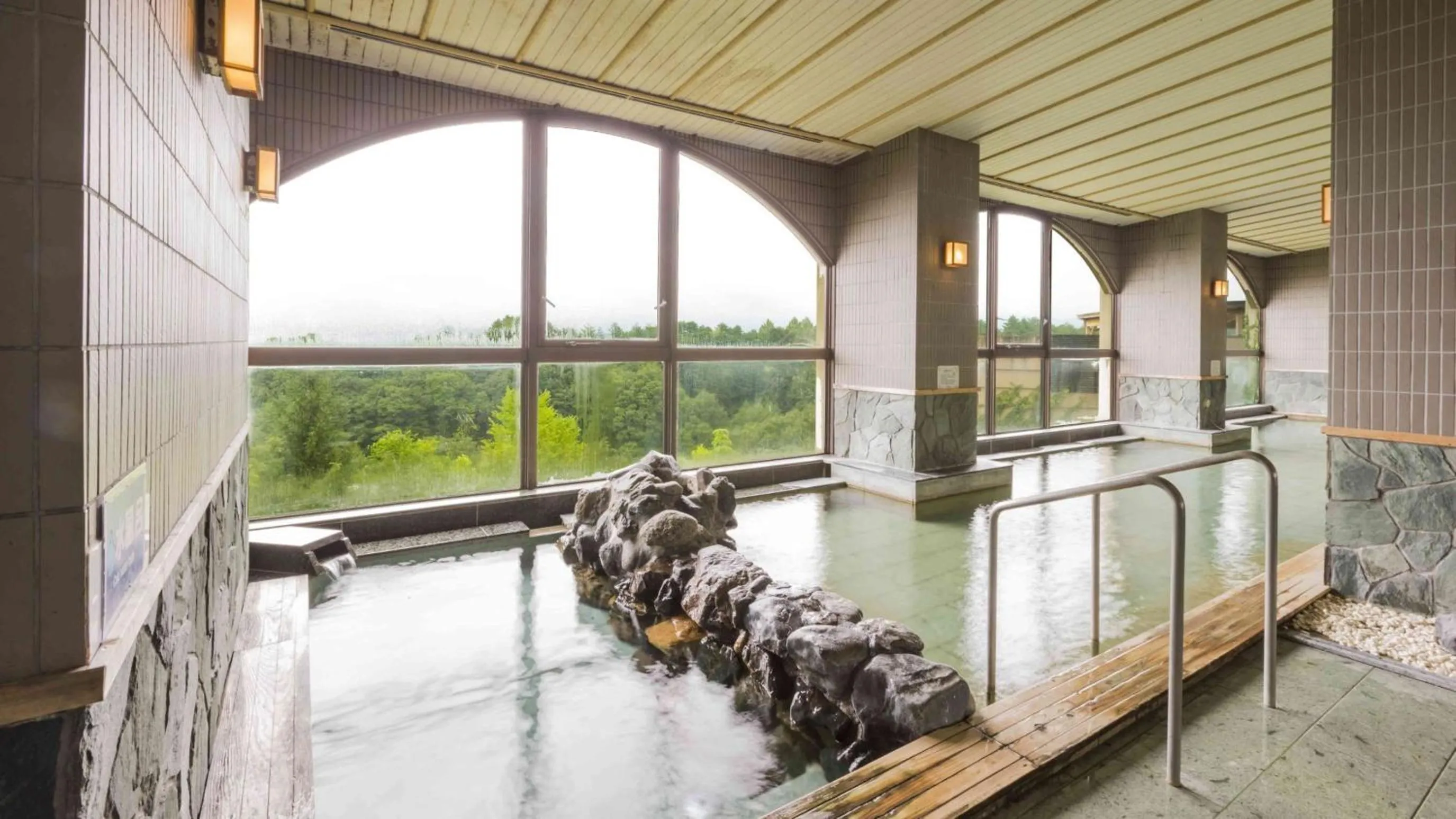 Public Bath in Hotel Morinokaze Oshuku