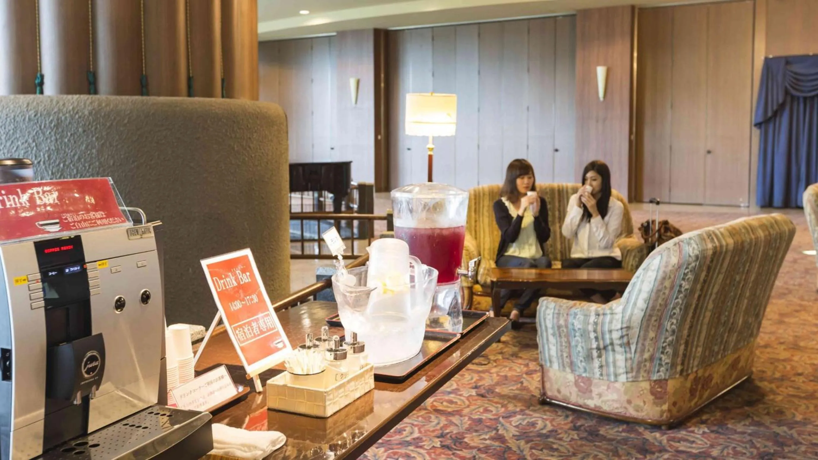 Drinks in Hotel Morinokaze Oshuku