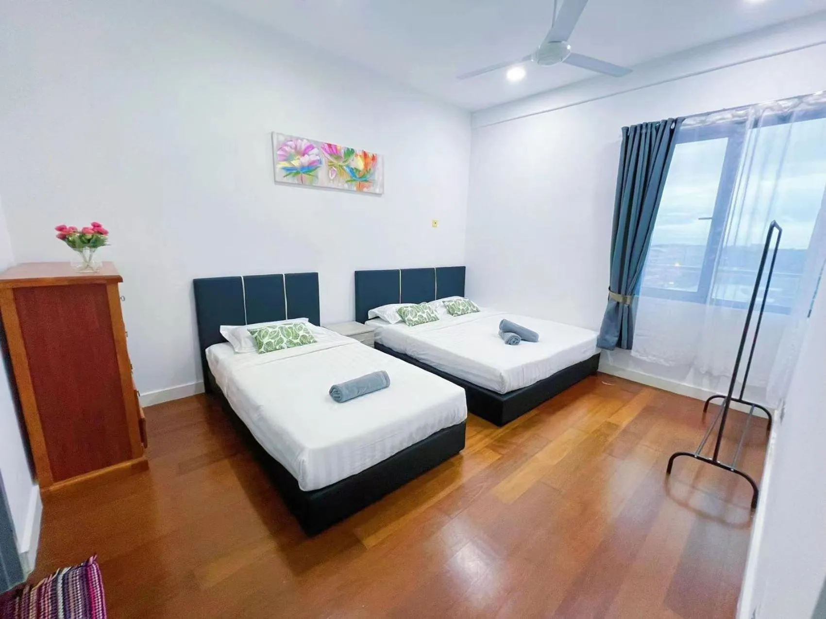 Bed in Haiya homestay Imago Shopping Mall 海雅民宿Imago购物 广场