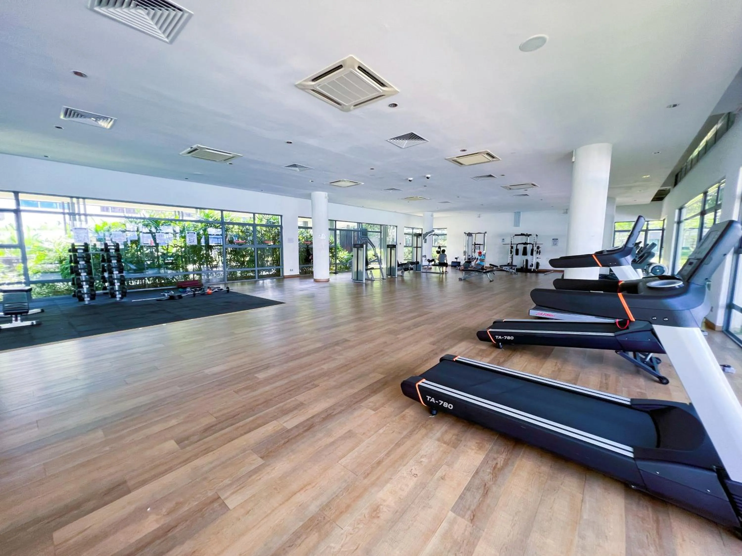 Fitness centre/facilities in Haiya homestay Imago Shopping Mall 海雅民宿Imago购物 广场