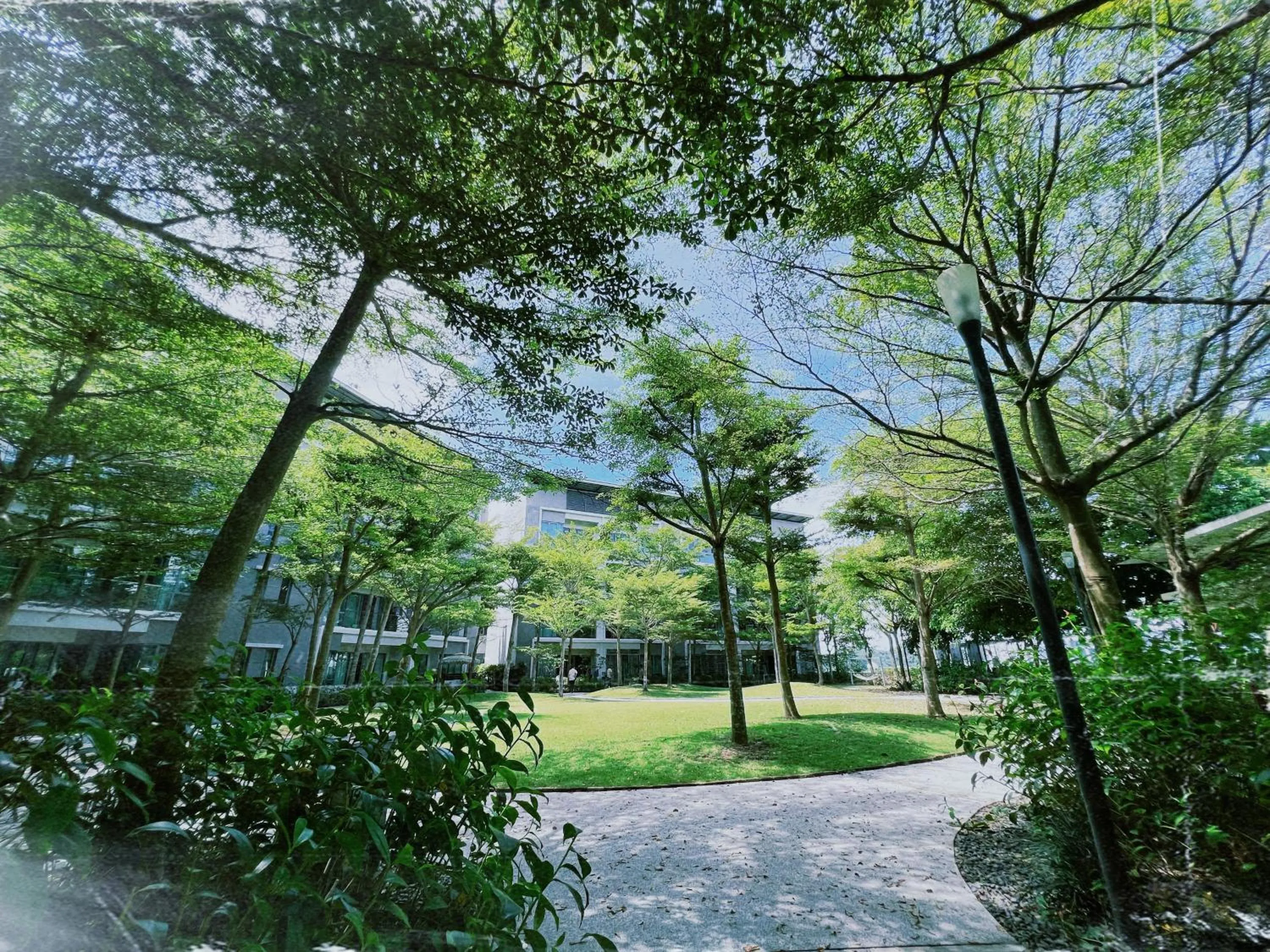 Garden in Haiya homestay Imago Shopping Mall 海雅民宿Imago购物 广场