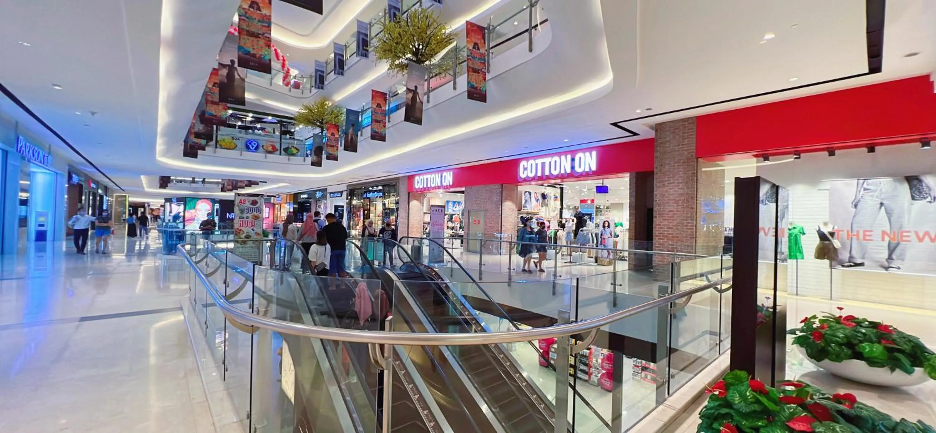 Shopping Area in Haiya homestay Imago Shopping Mall 海雅民宿Imago购物 广场