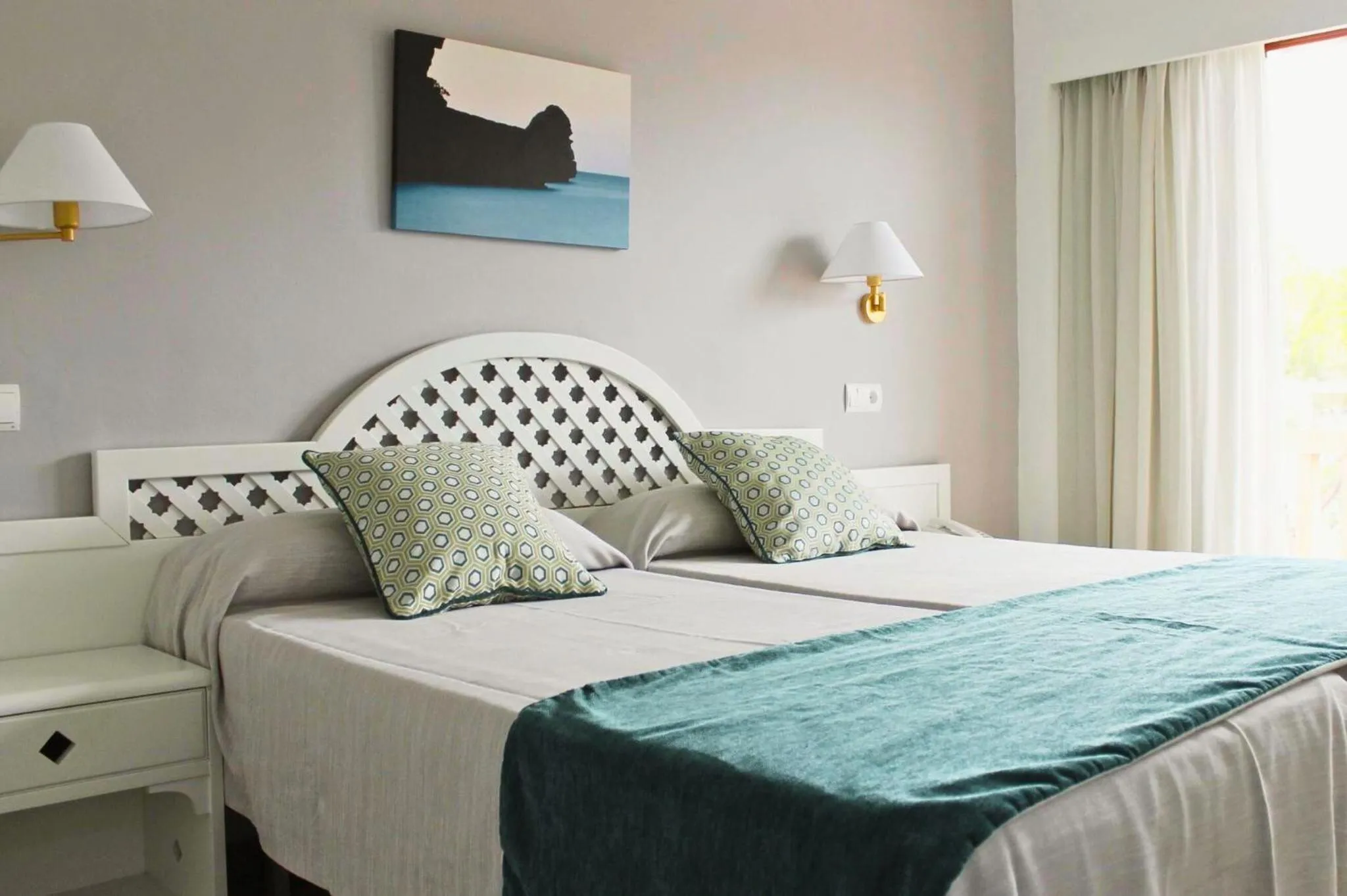 Bedroom, Bed in Hotel Pinos Playa