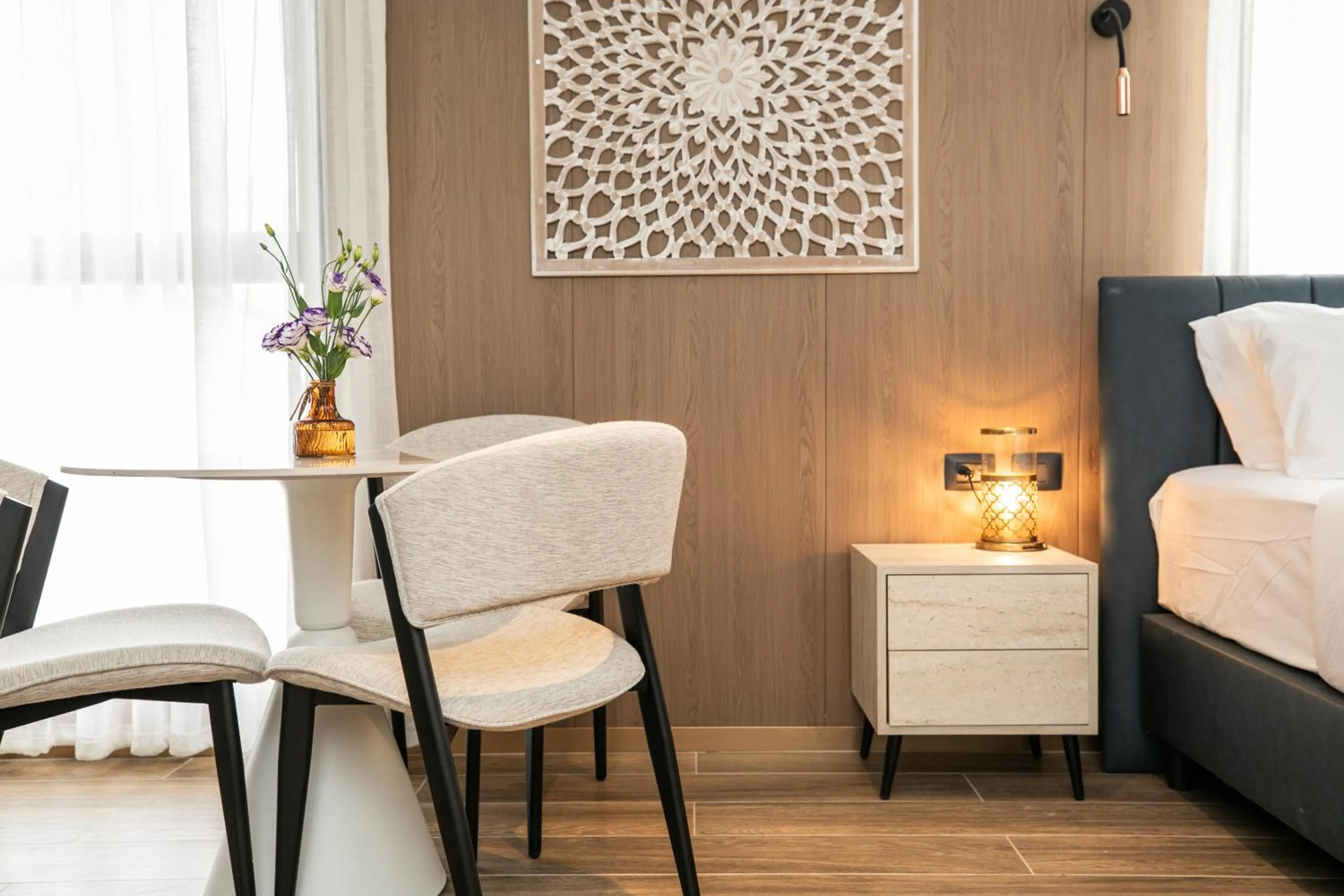 Bed in Herzl Boutique Hotel & Apartments by Domus