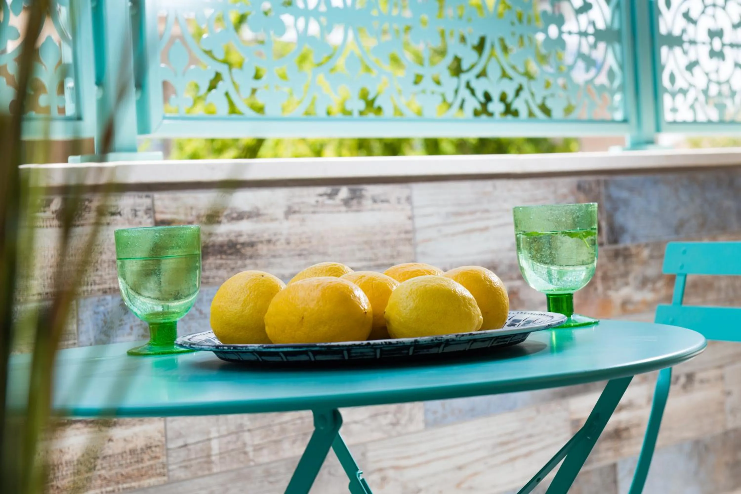 Balcony/Terrace in Herzl Boutique Hotel & Apartments by Domus