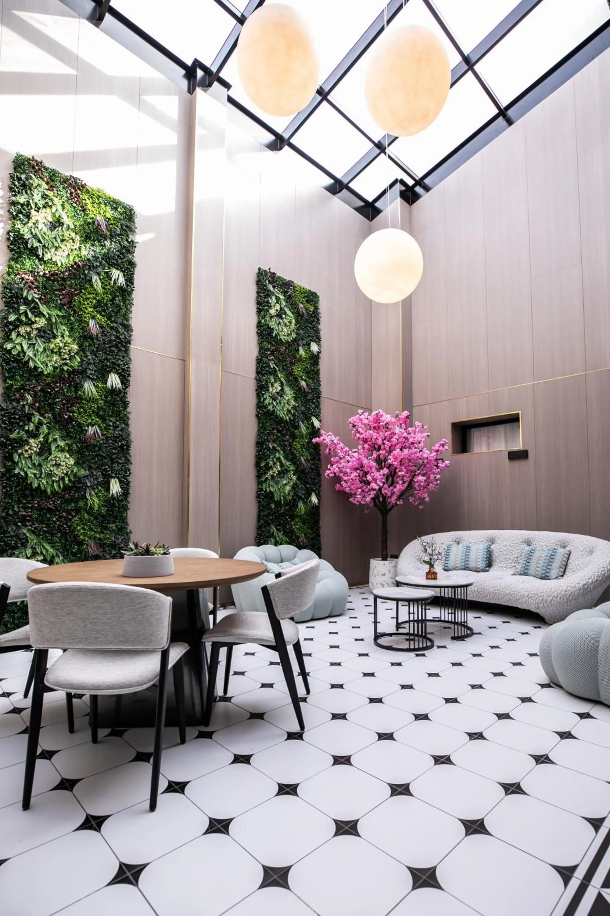 Seating area in Herzl Boutique Hotel & Apartments by Domus