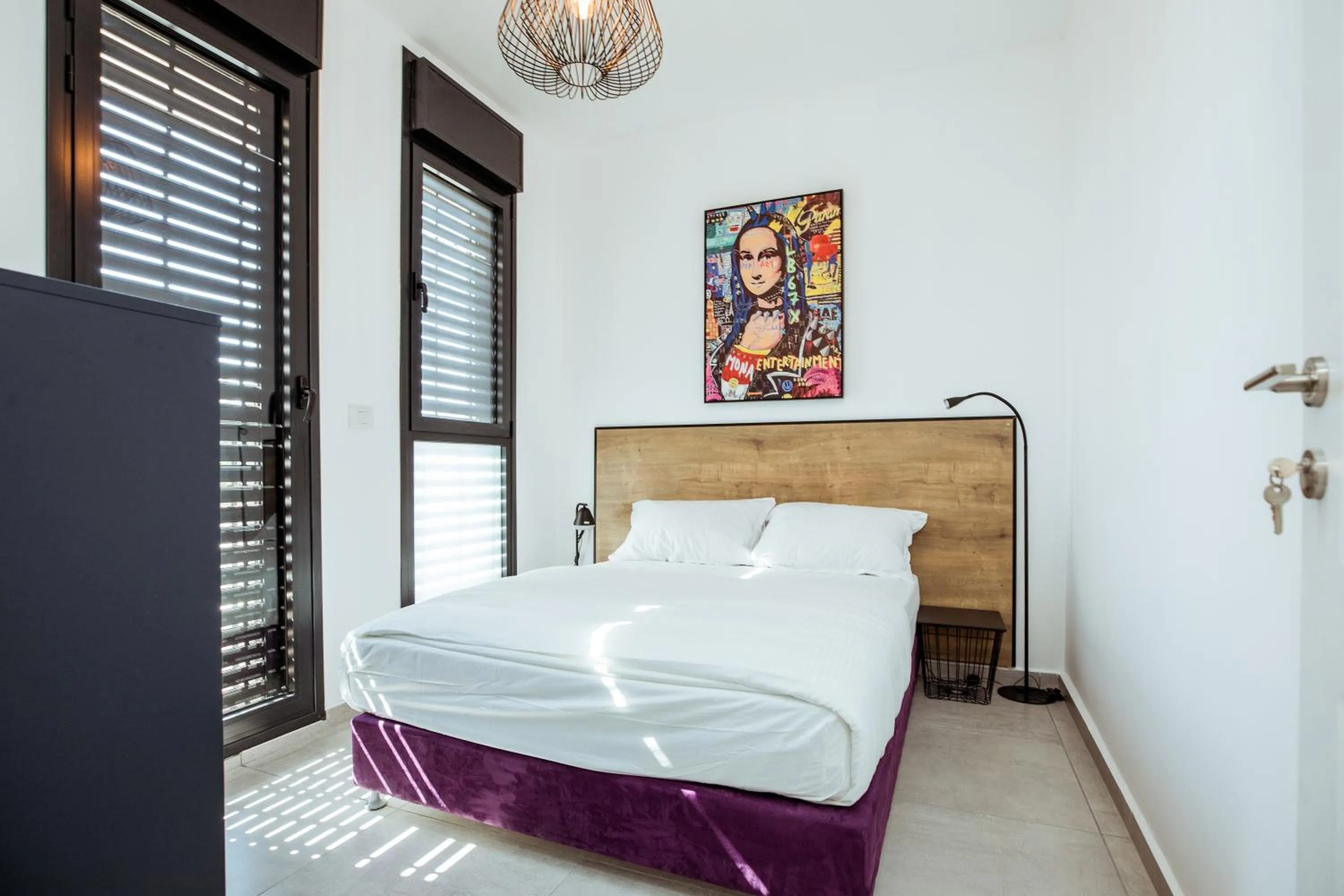 Bed in Herzl Boutique Hotel & Apartments by Domus
