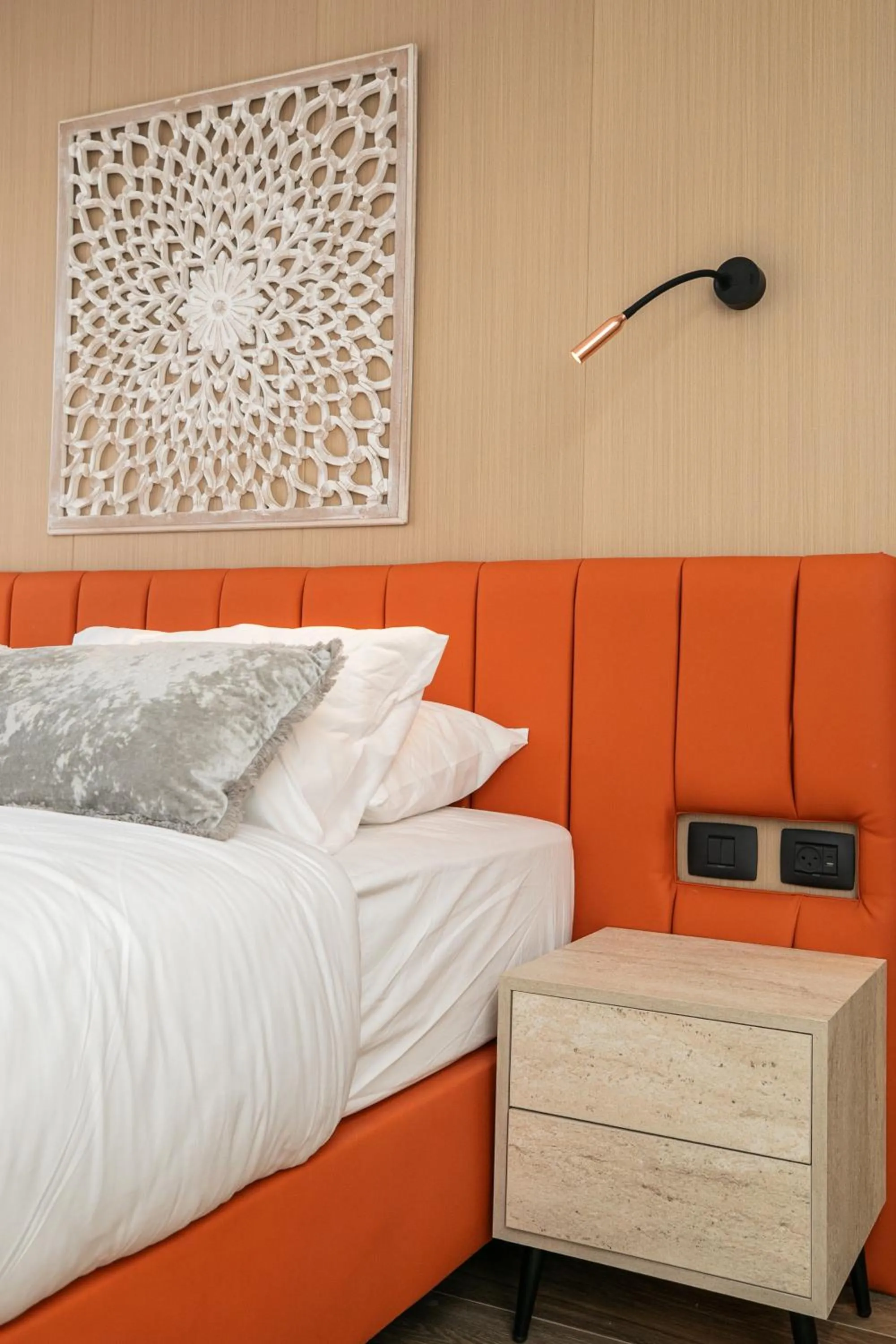 Bed in Herzl Boutique Hotel & Apartments by Domus