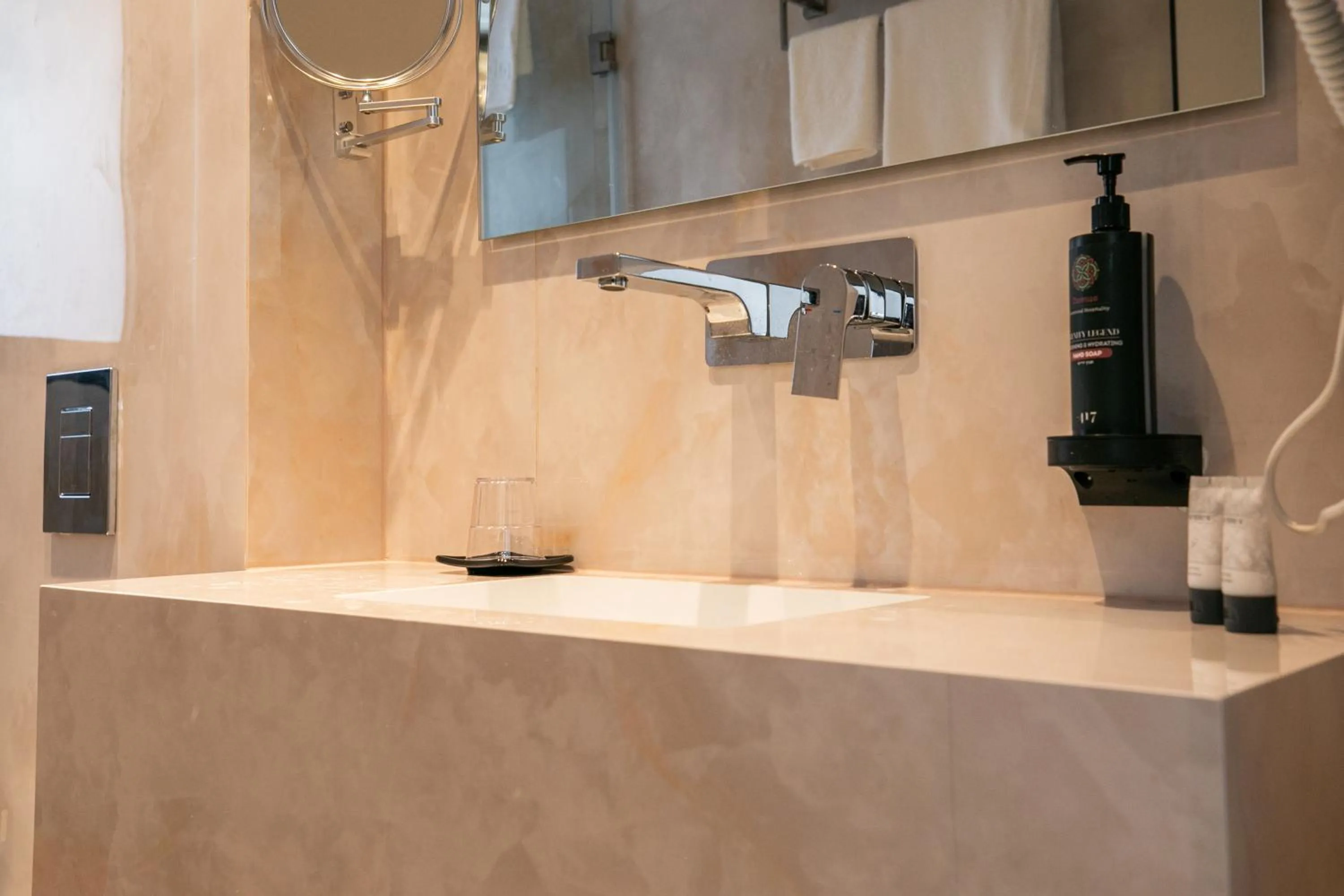 Bathroom in Herzl Boutique Hotel & Apartments by Domus