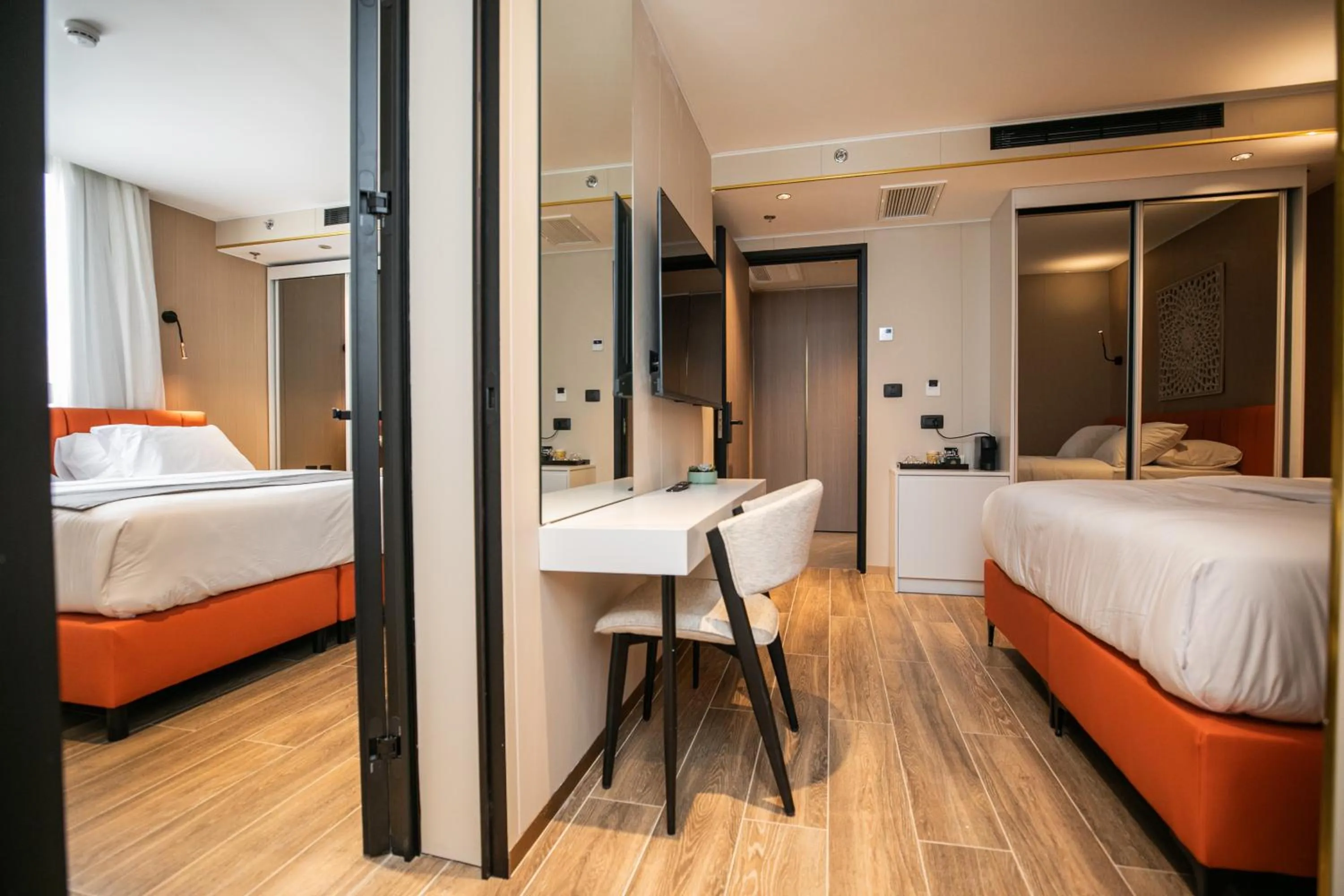 Photo of the whole room, Bed in Herzl Boutique Hotel & Apartments by Domus