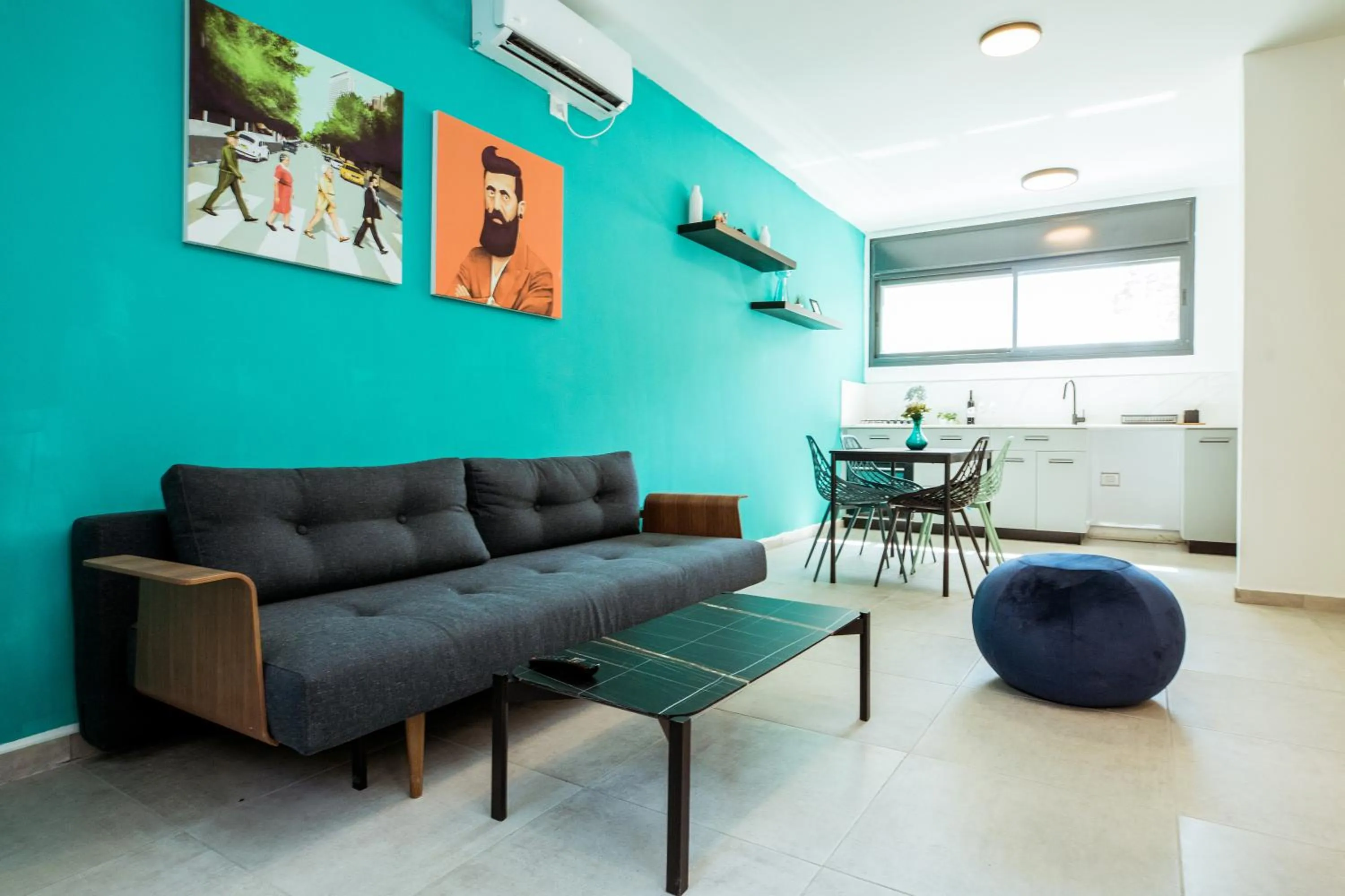 Seating area in Herzl Boutique Hotel & Apartments by Domus