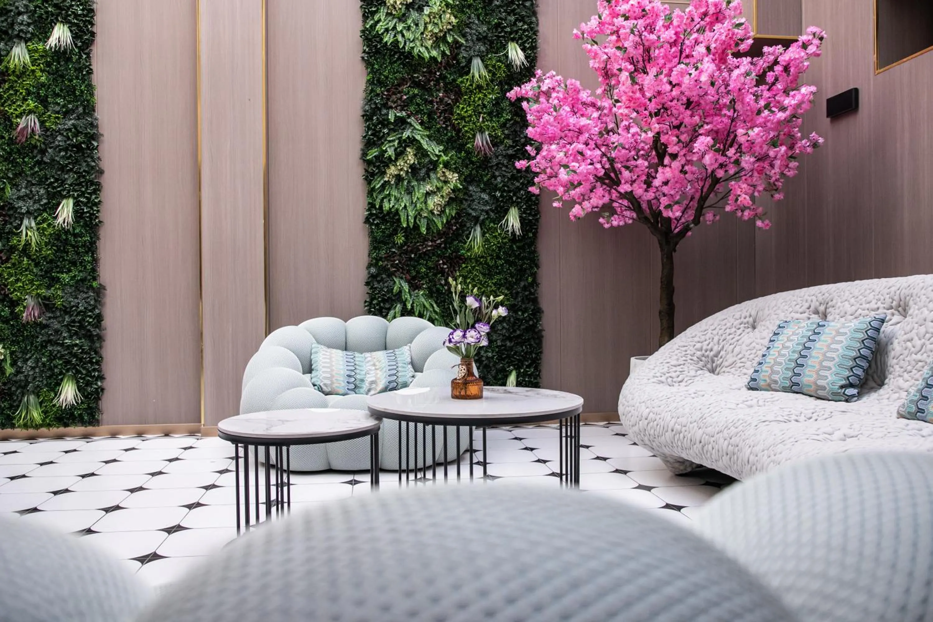 Seating area in Herzl Boutique Hotel & Apartments by Domus