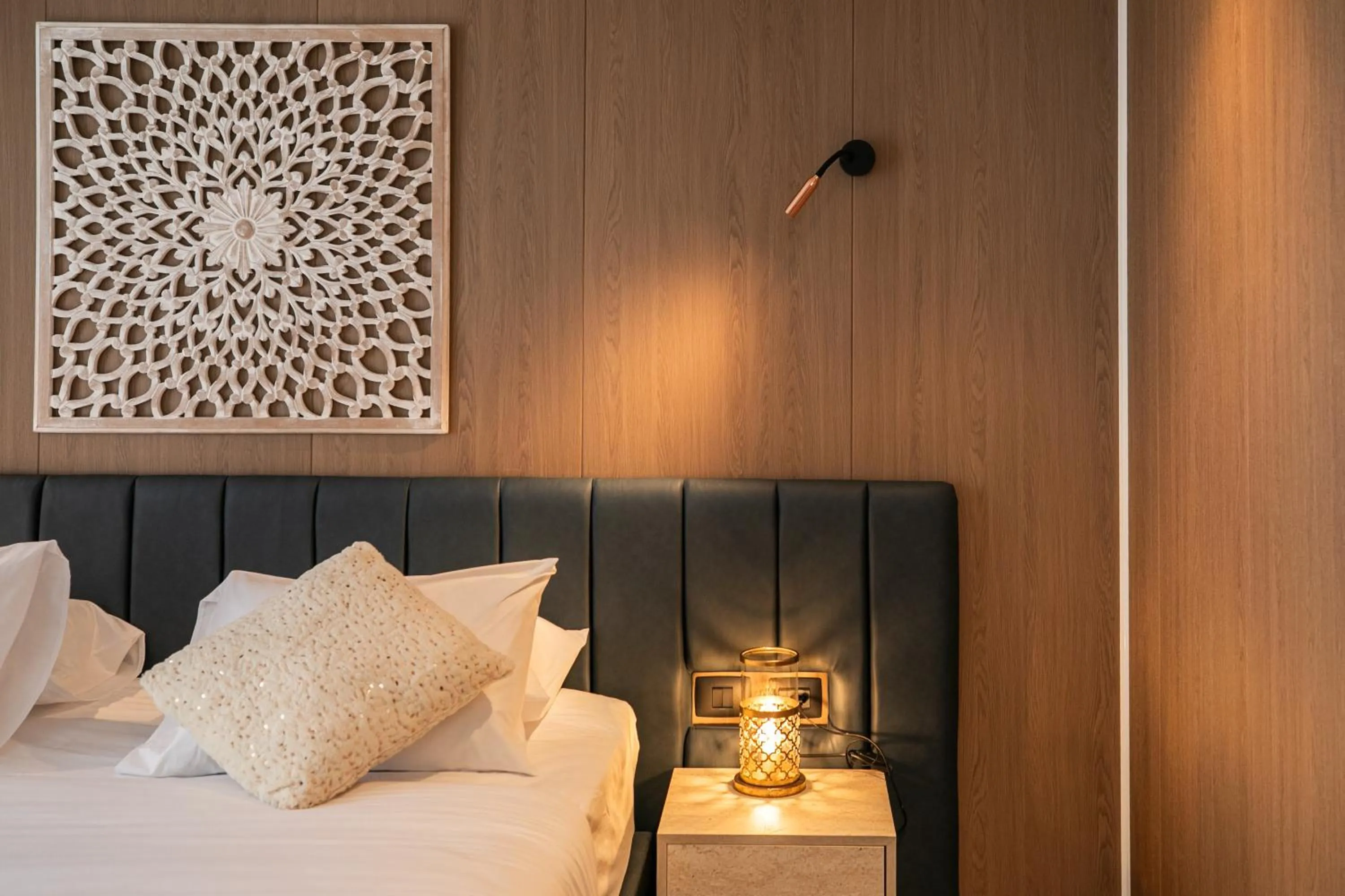Bed in Herzl Boutique Hotel & Apartments by Domus