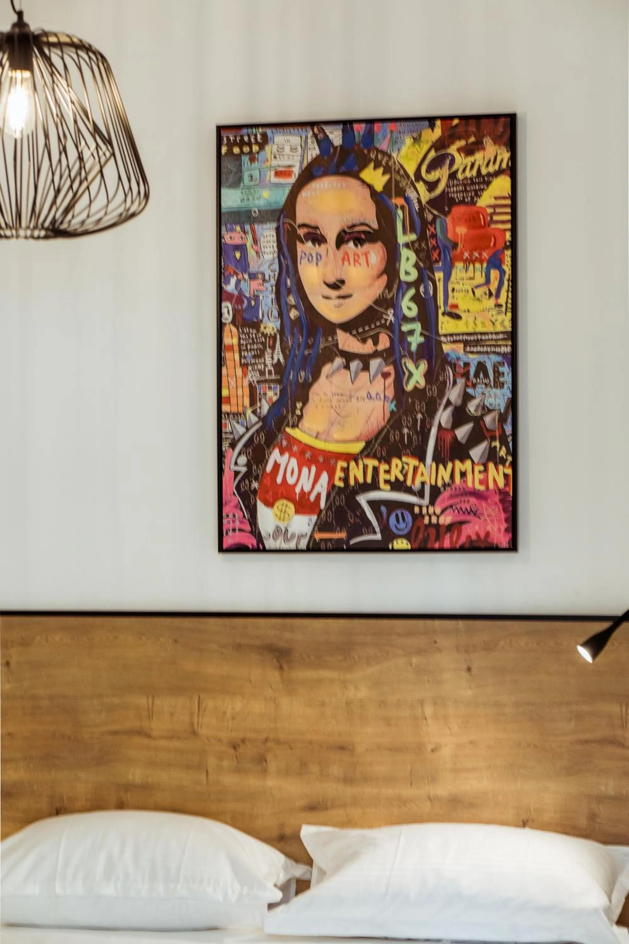 Decorative detail, Bed in Herzl Boutique Hotel & Apartments by Domus