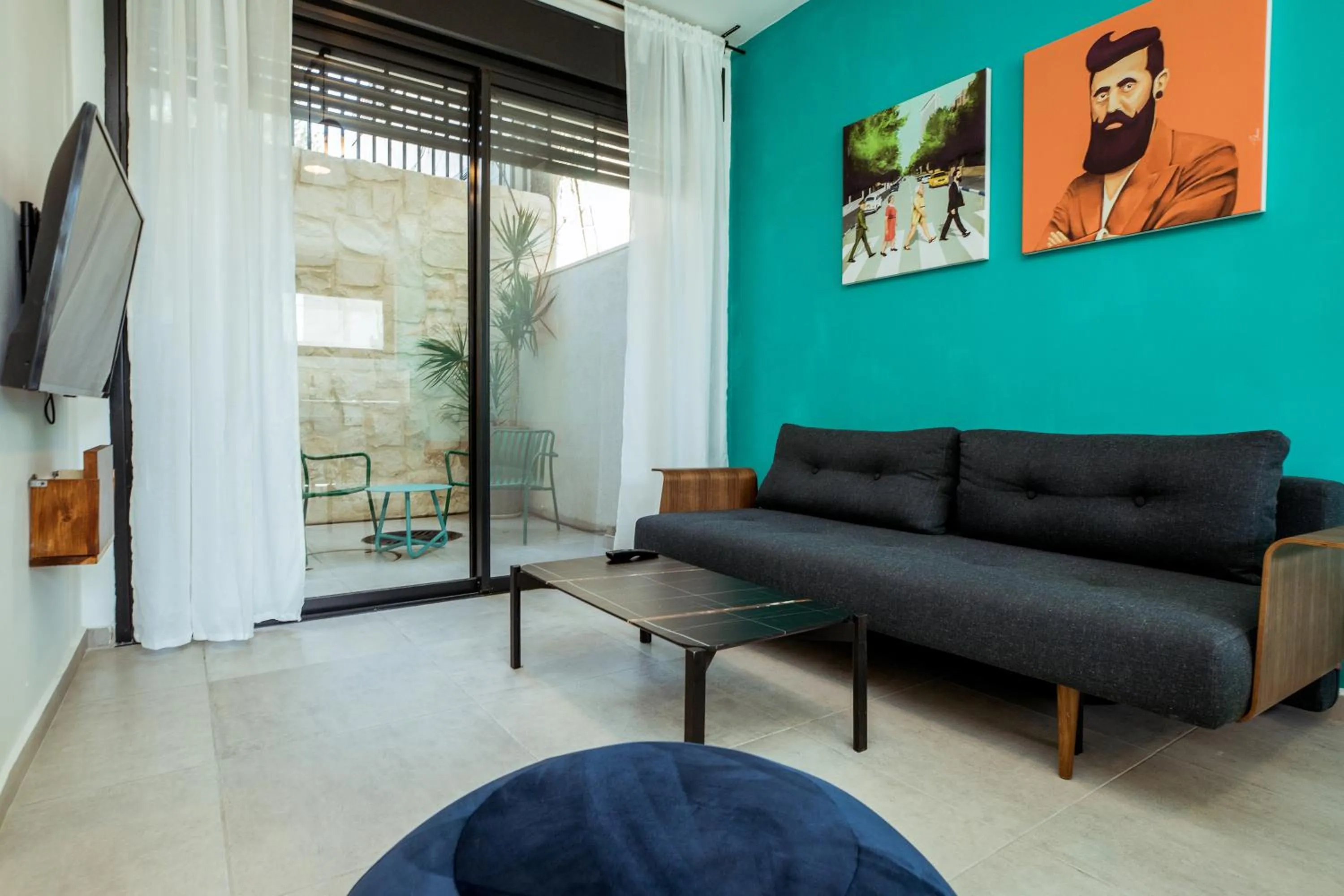 Seating area in Herzl Boutique Hotel & Apartments by Domus