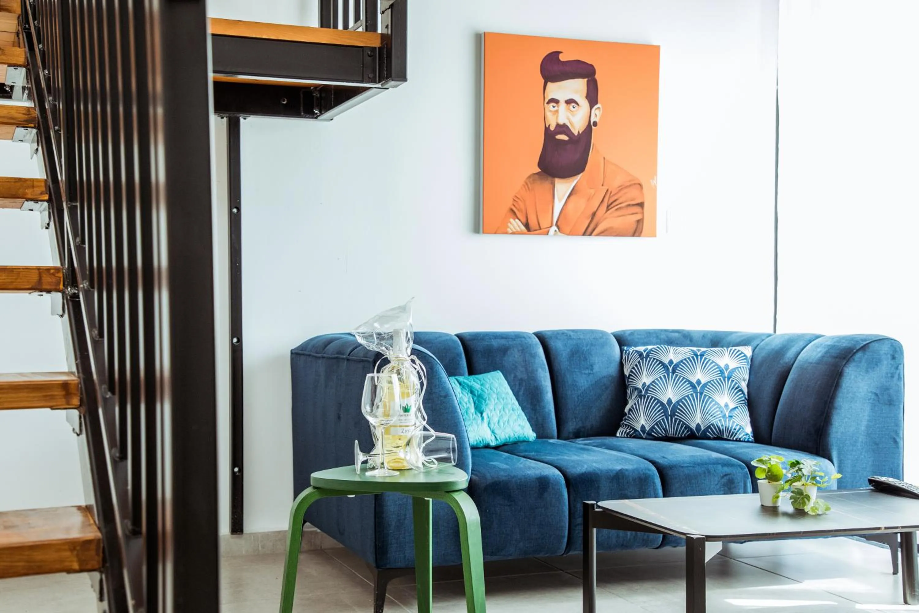 Seating area in Herzl Boutique Hotel & Apartments by Domus