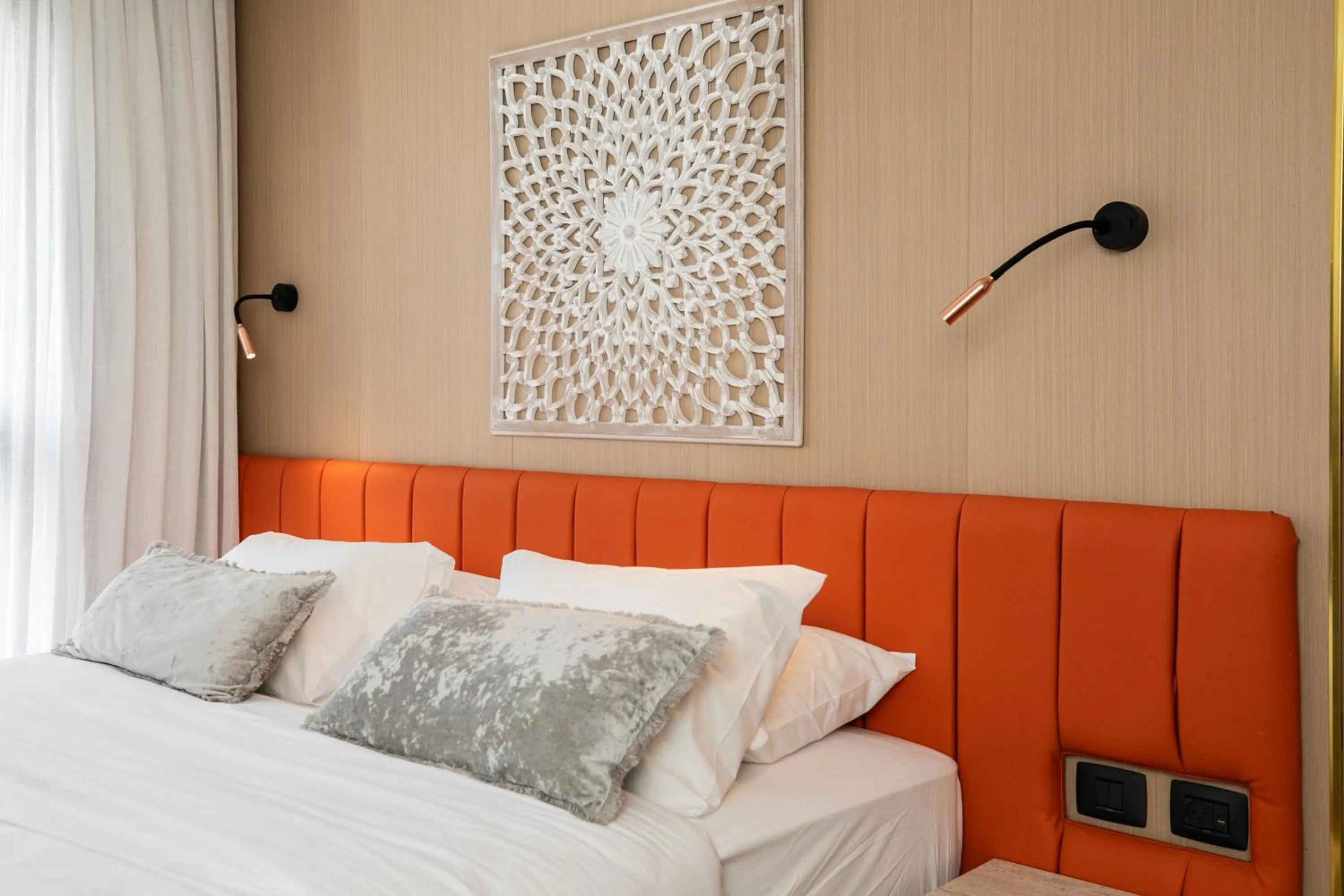 Bed in Herzl Boutique Hotel & Apartments by Domus