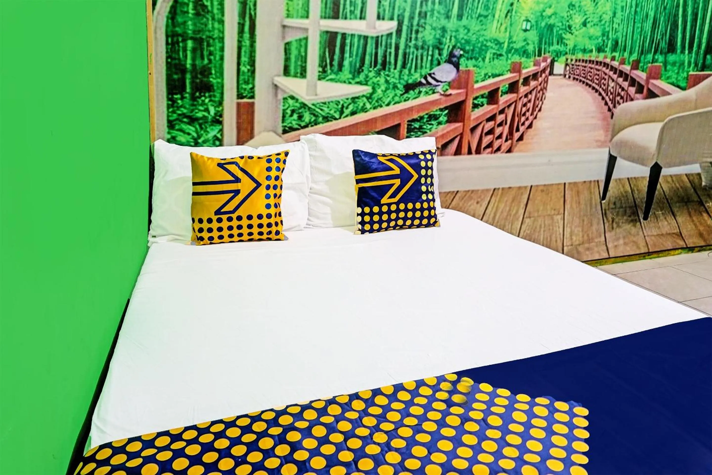 Bedroom in OYO 91697 Nyaman Homestay Syariah