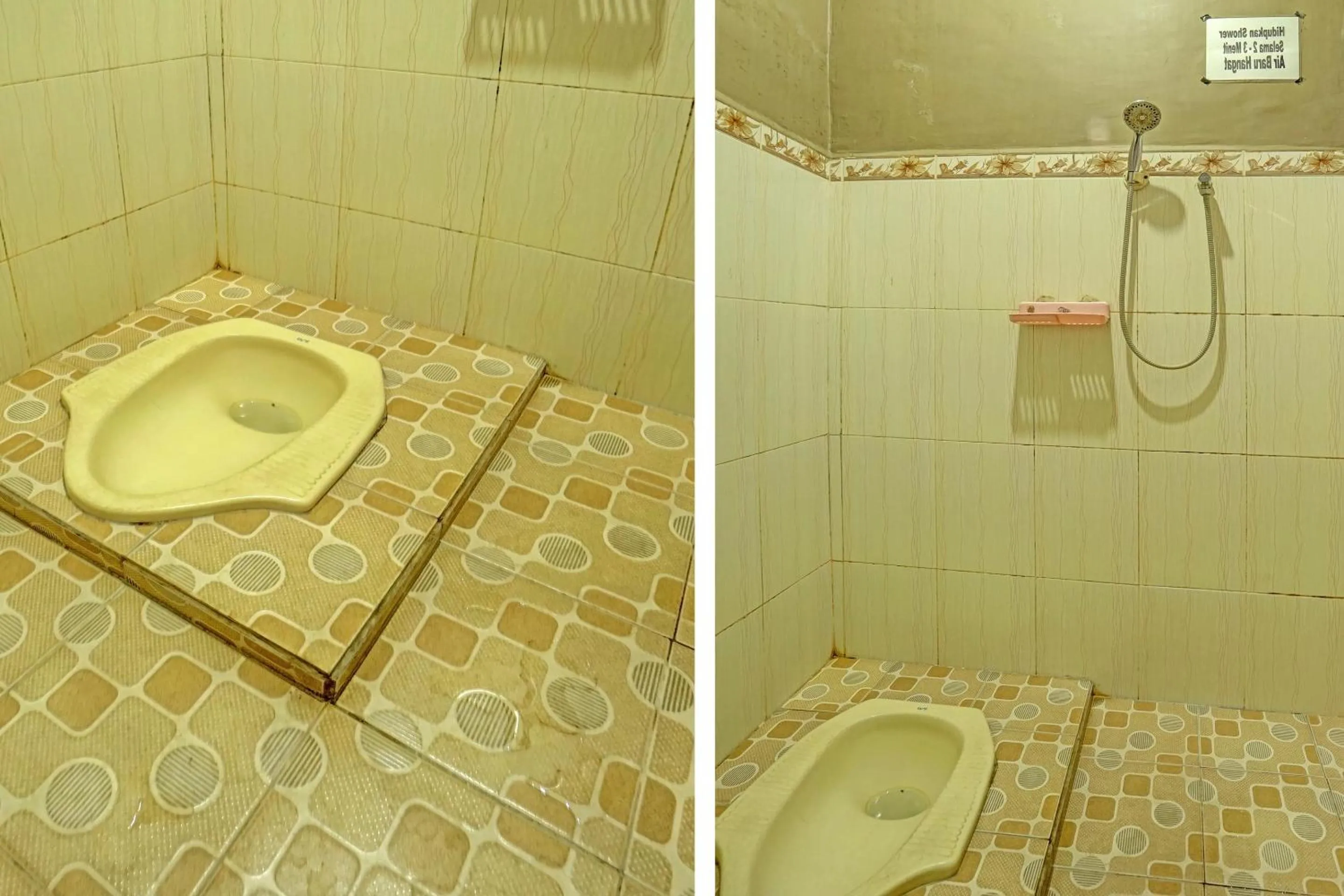 Bathroom in OYO 91697 Nyaman Homestay Syariah