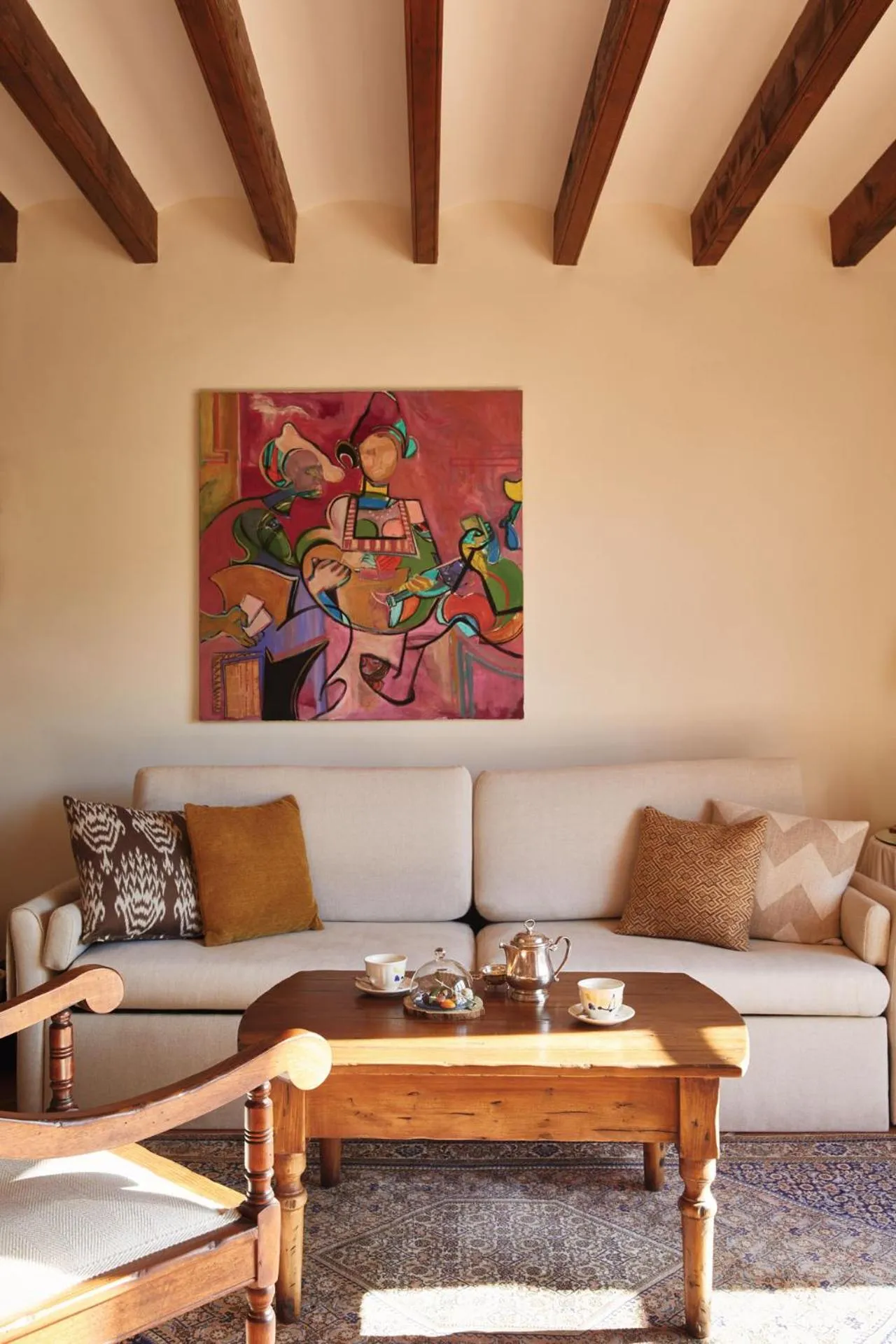 Seating area in La Residencia, A Belmond Hotel, Mallorca