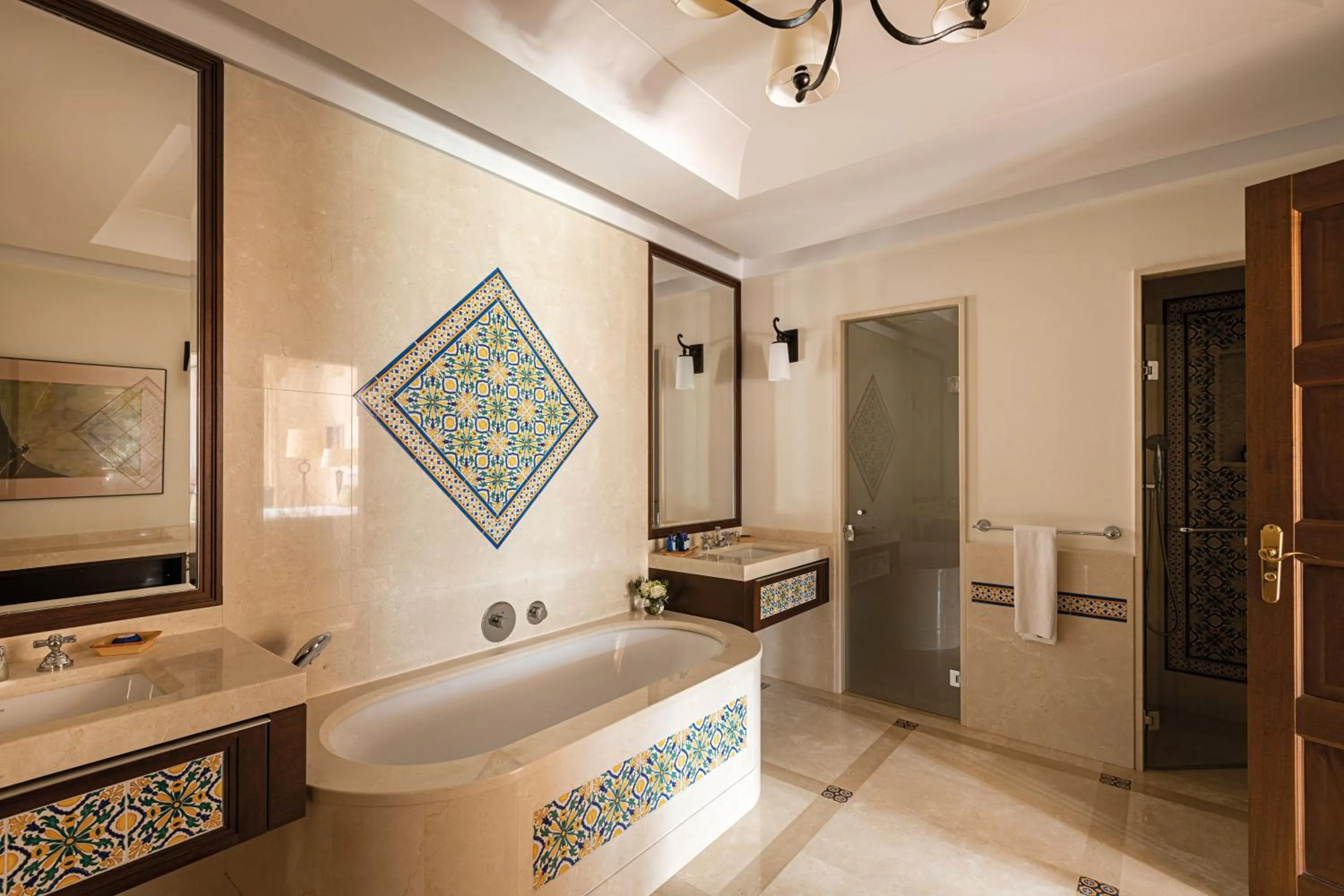 Bathroom in La Residencia, A Belmond Hotel, Mallorca