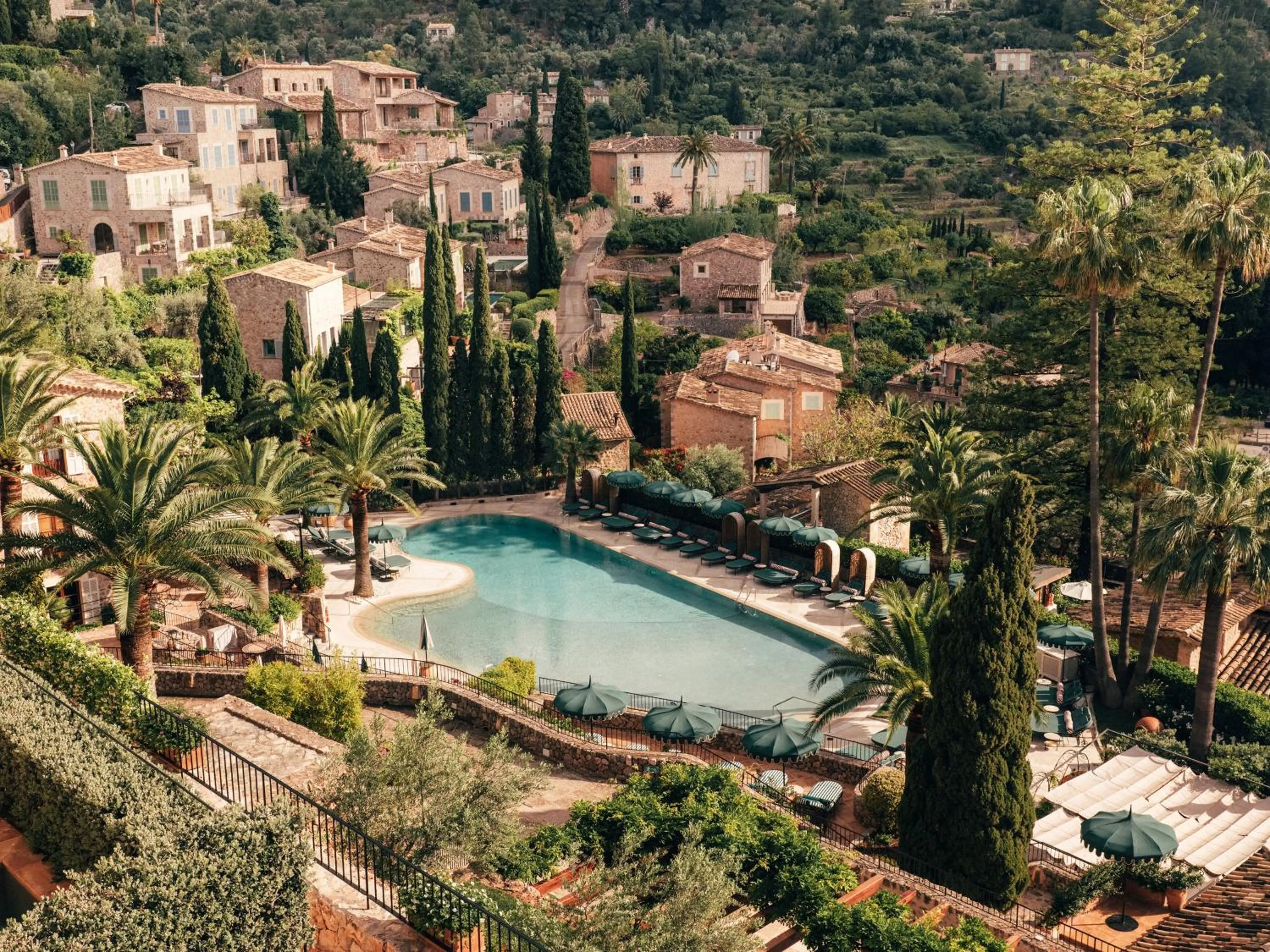 Swimming pool in La Residencia, A Belmond Hotel, Mallorca