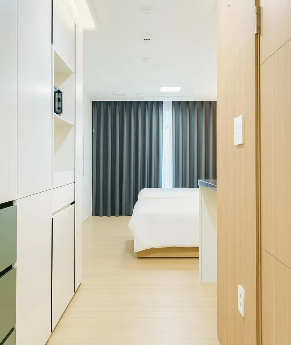 Bed in Jeju The Terrace View
