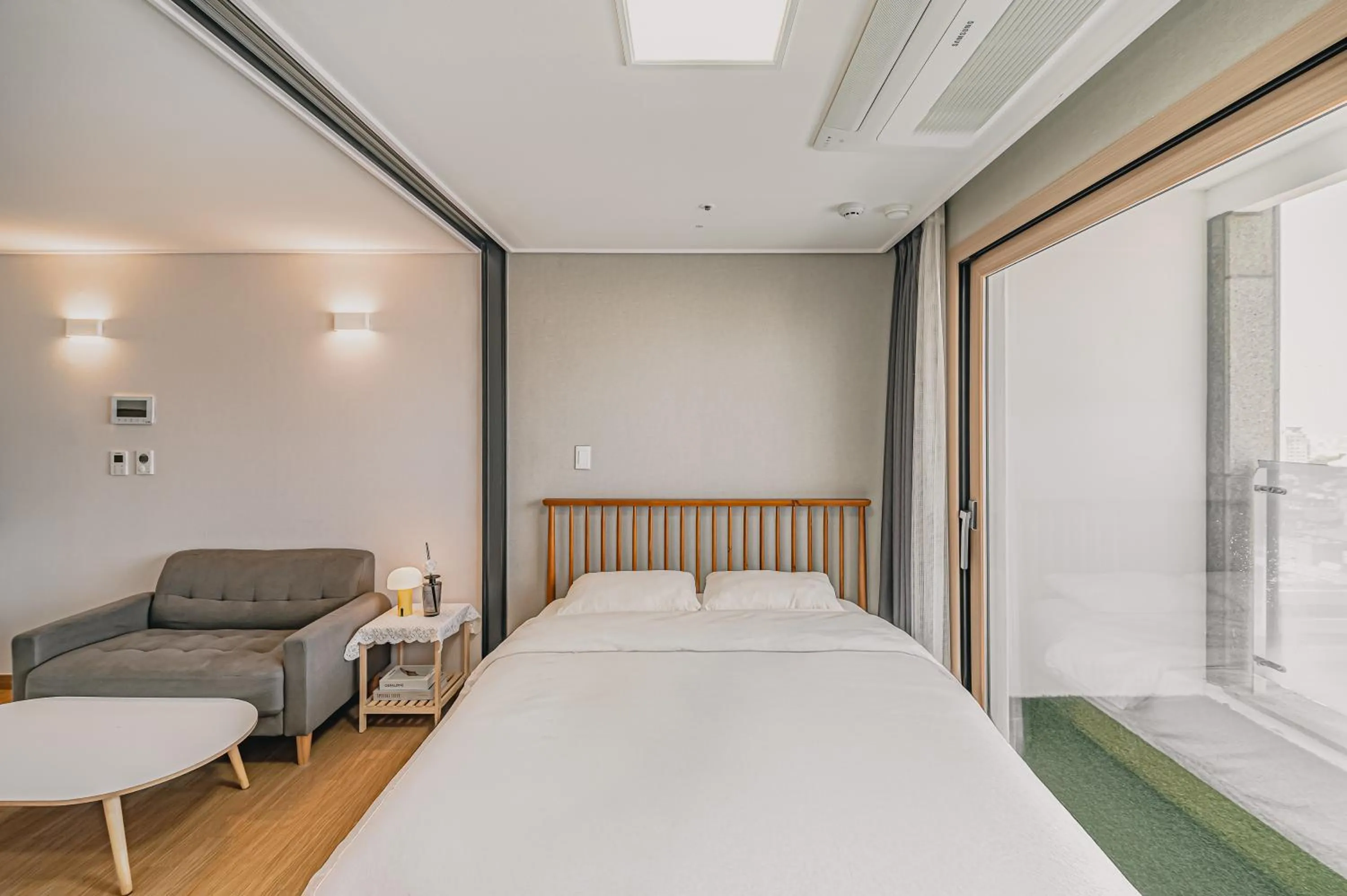 Bed in Jeju The Terrace View