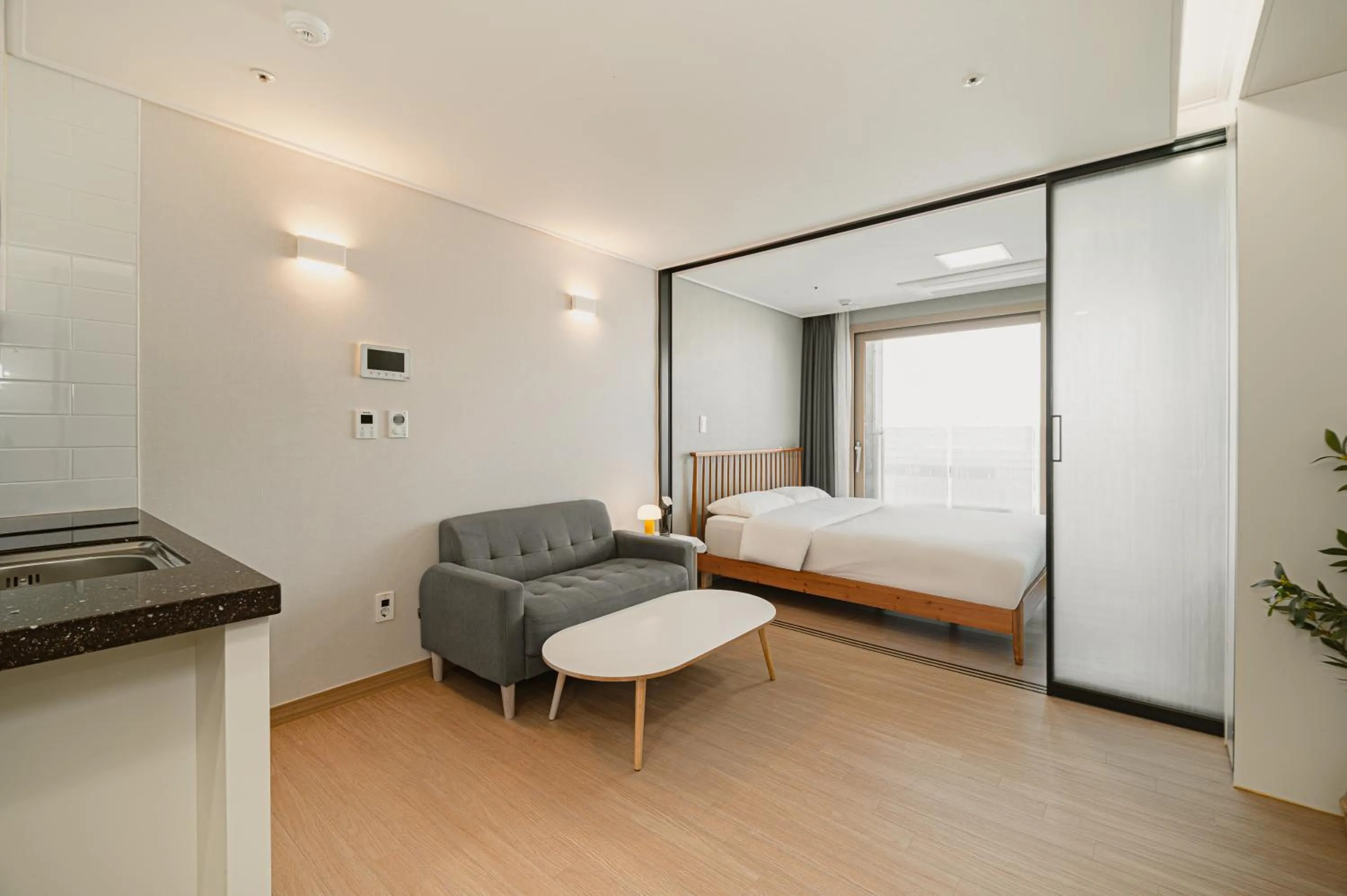 Bed in Jeju The Terrace View
