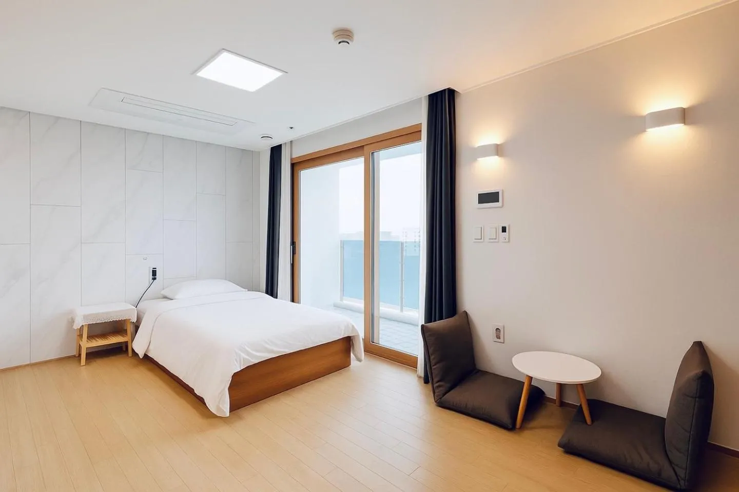 Bed in Jeju The Terrace View