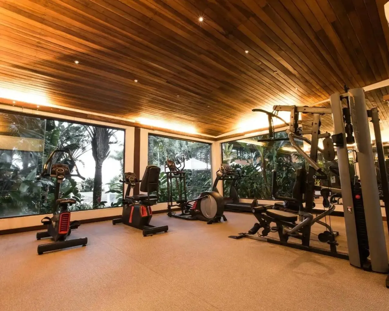 Fitness centre/facilities in Juquehy Praia Hotel