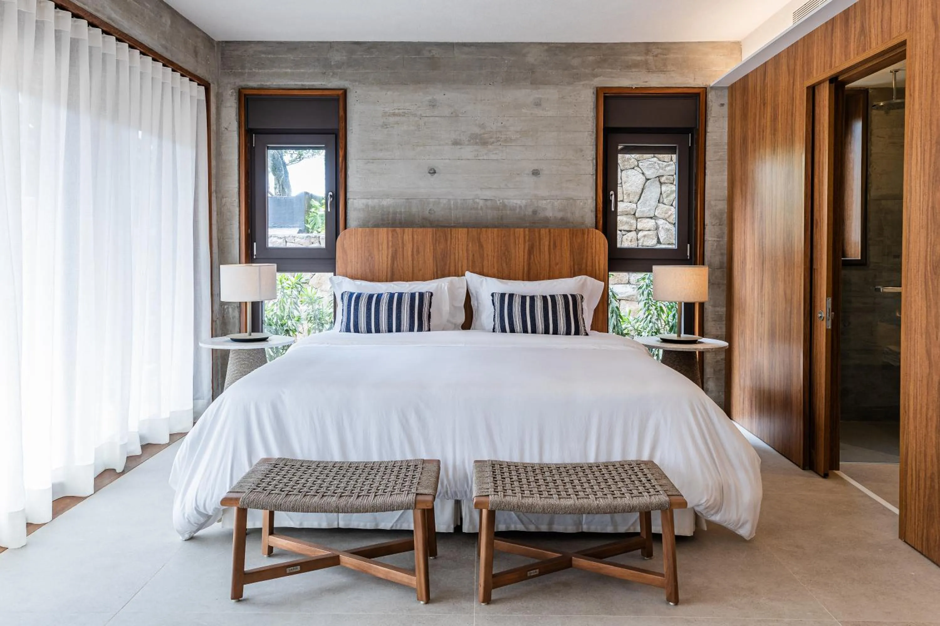 Bed in Juquehy Praia Hotel