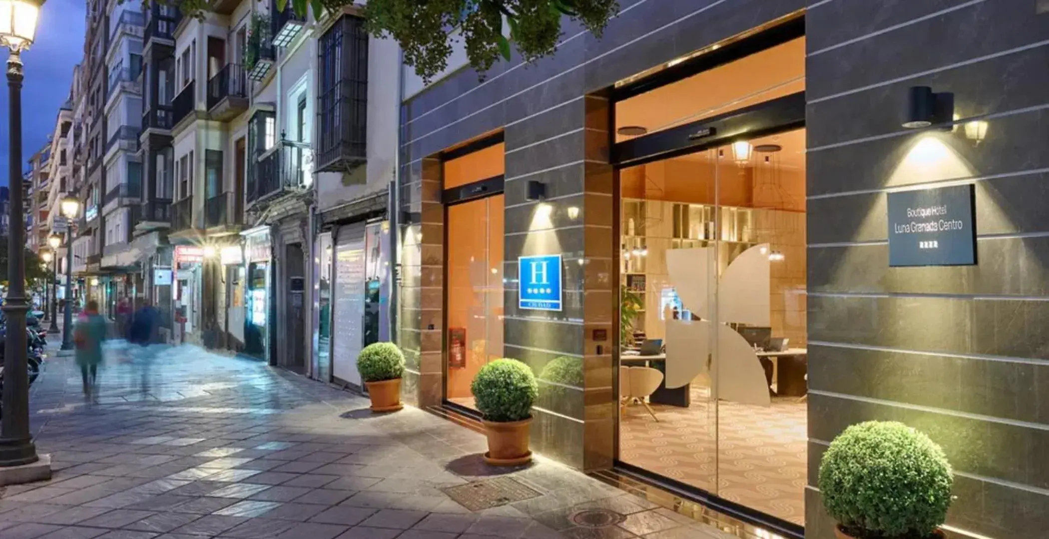 Property building in Boutique Hotel Luna Granada Centro Property building in Boutique Hotel Luna Granada Centro
