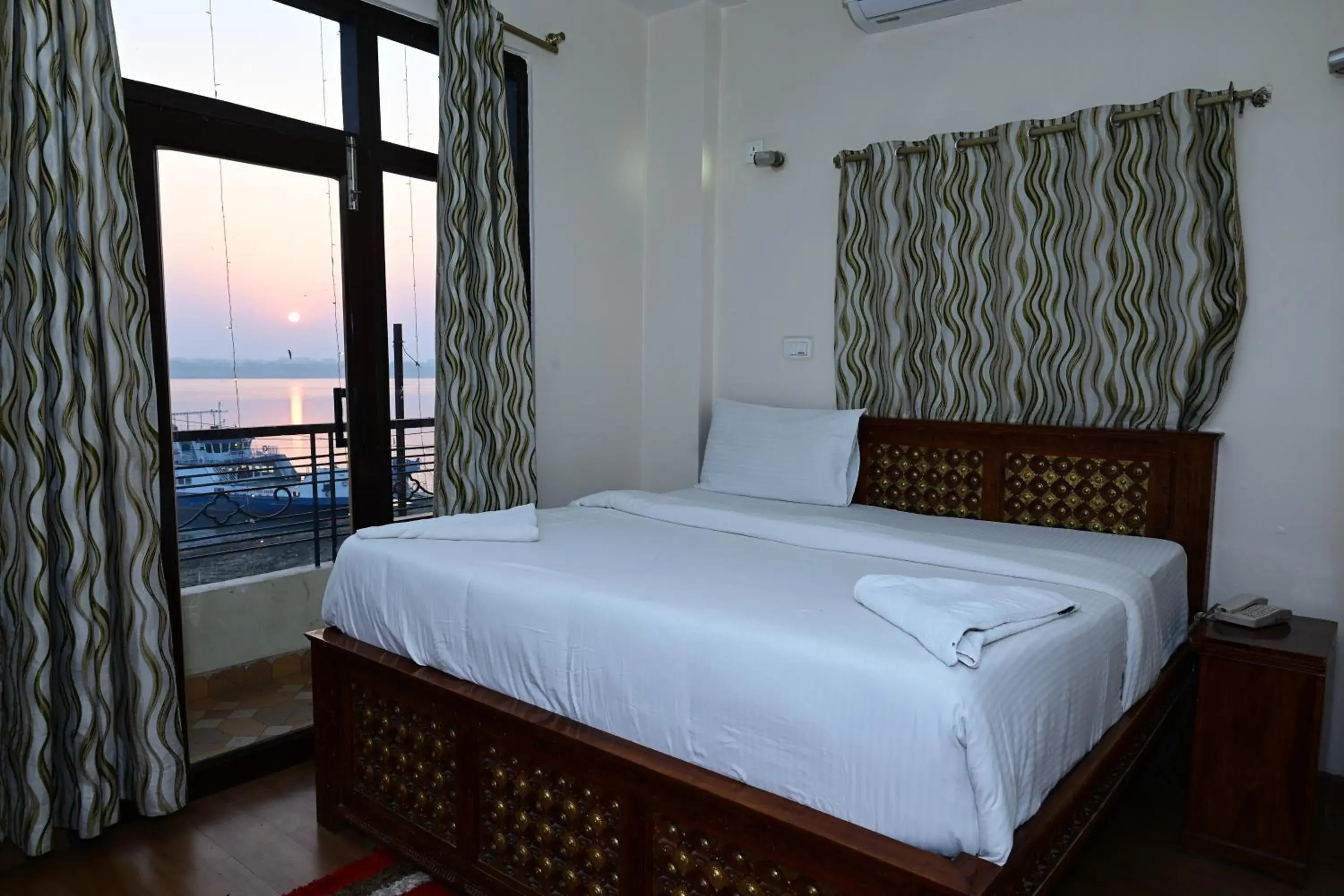 Bed in Ganga Monastery Bed in Ganga Monastery