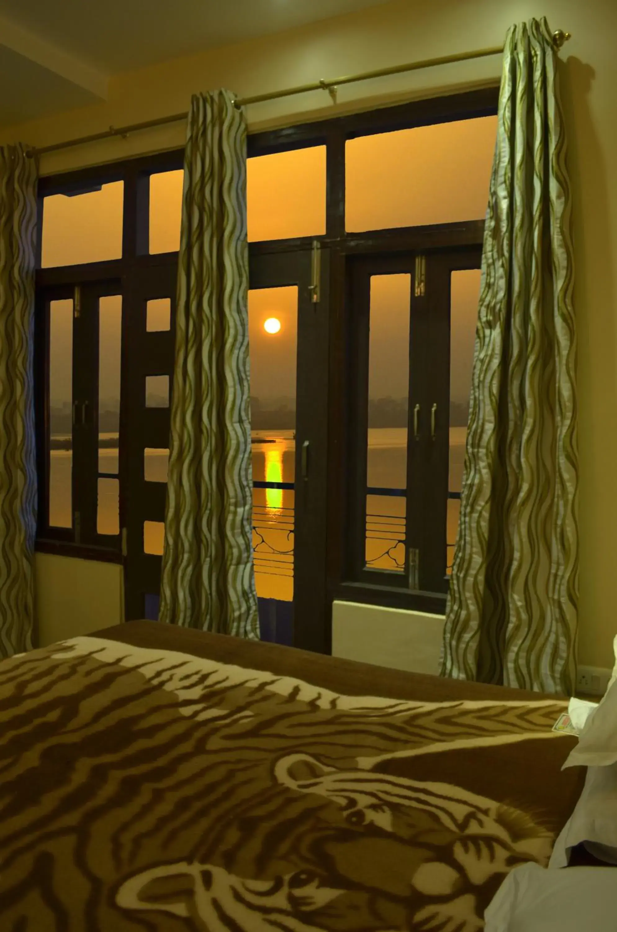 Bed in Ganga Monastery Bed in Ganga Monastery