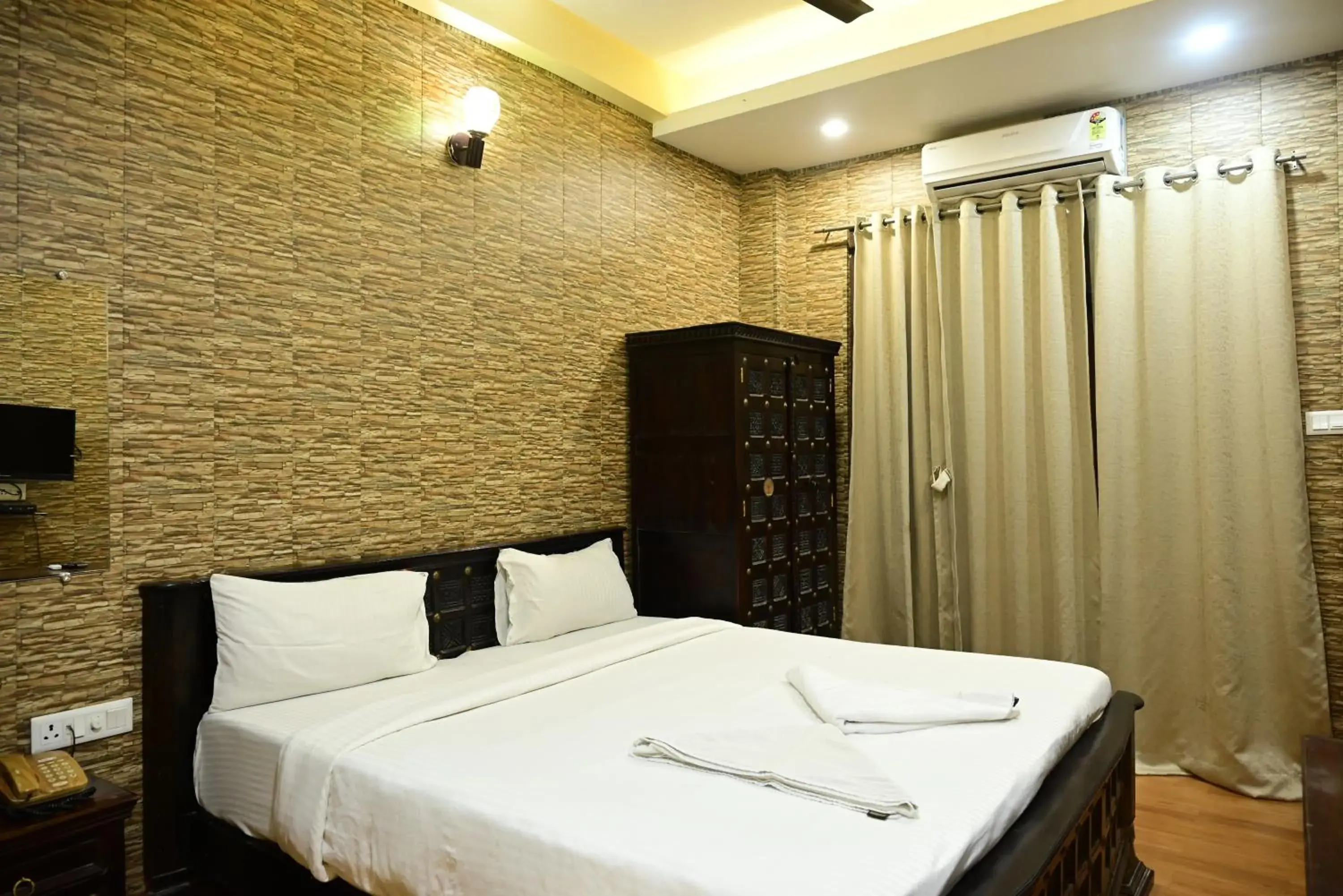 Bed in Ganga Monastery Bed in Ganga Monastery