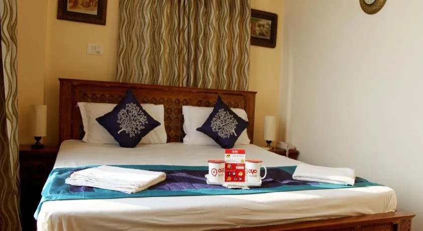 Bed in Ganga Monastery