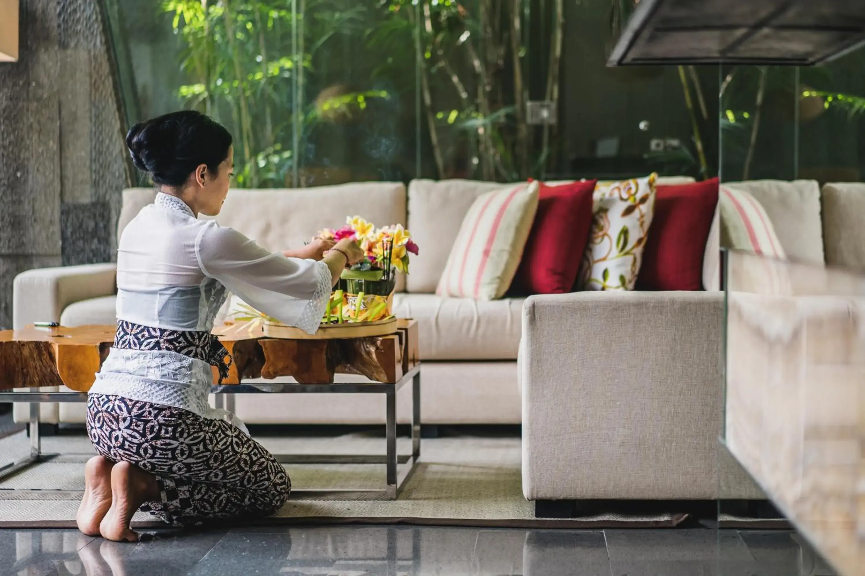 Living room in iVilla by Ekosistem Living room in iVilla by Ekosistem