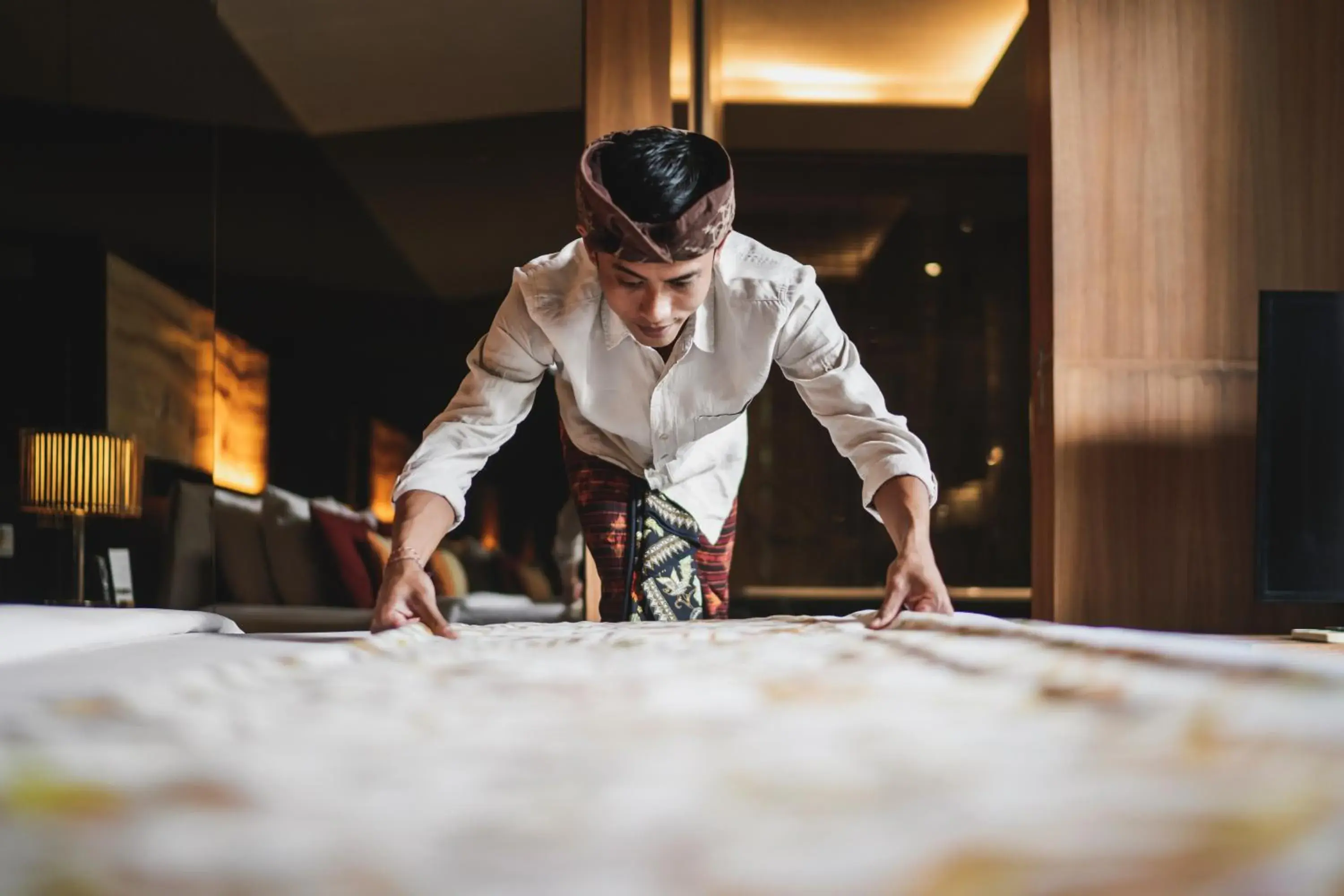 People, Bed in iVilla by Ekosistem People, Bed in iVilla by Ekosistem