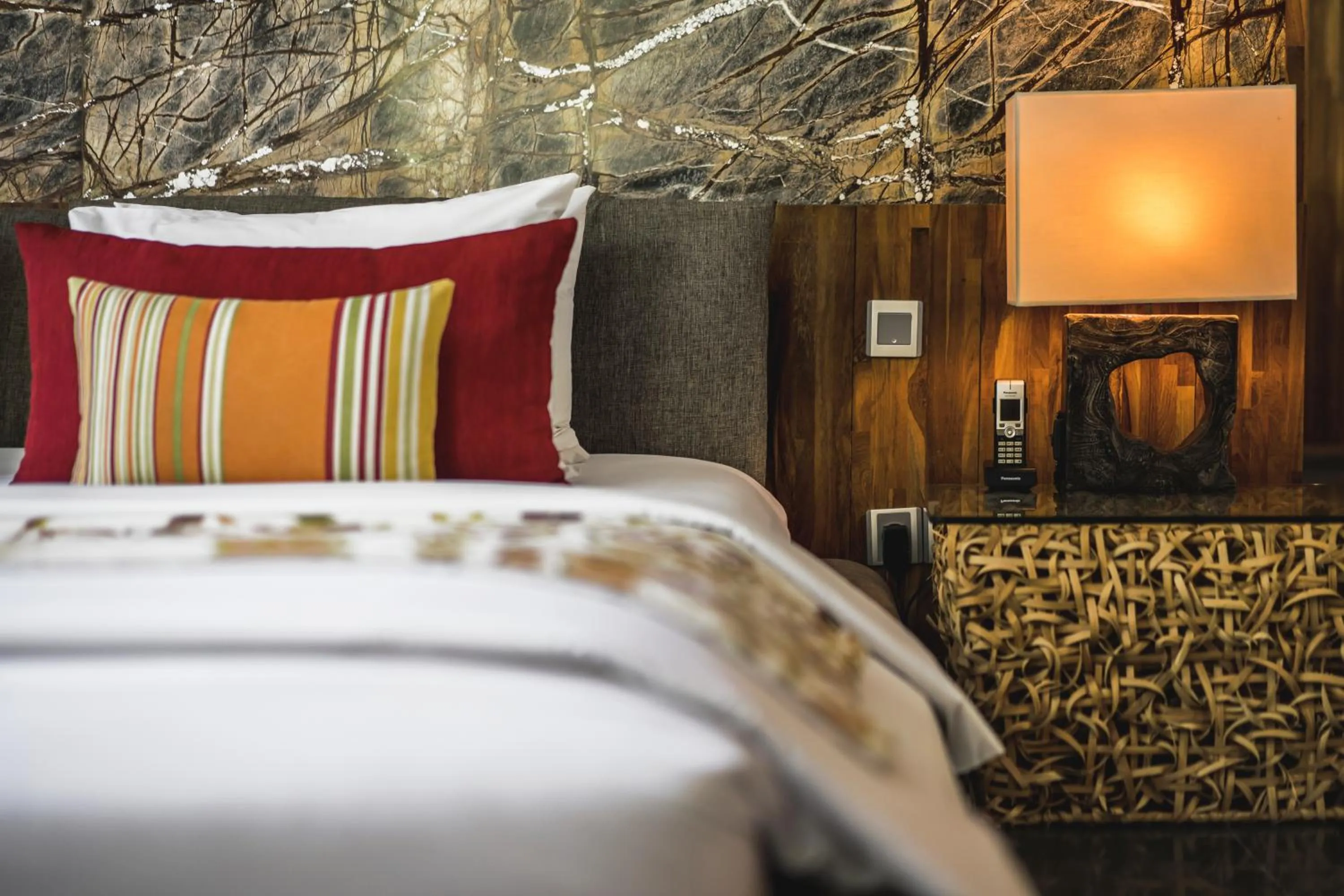 Bed in iVilla by Ekosistem