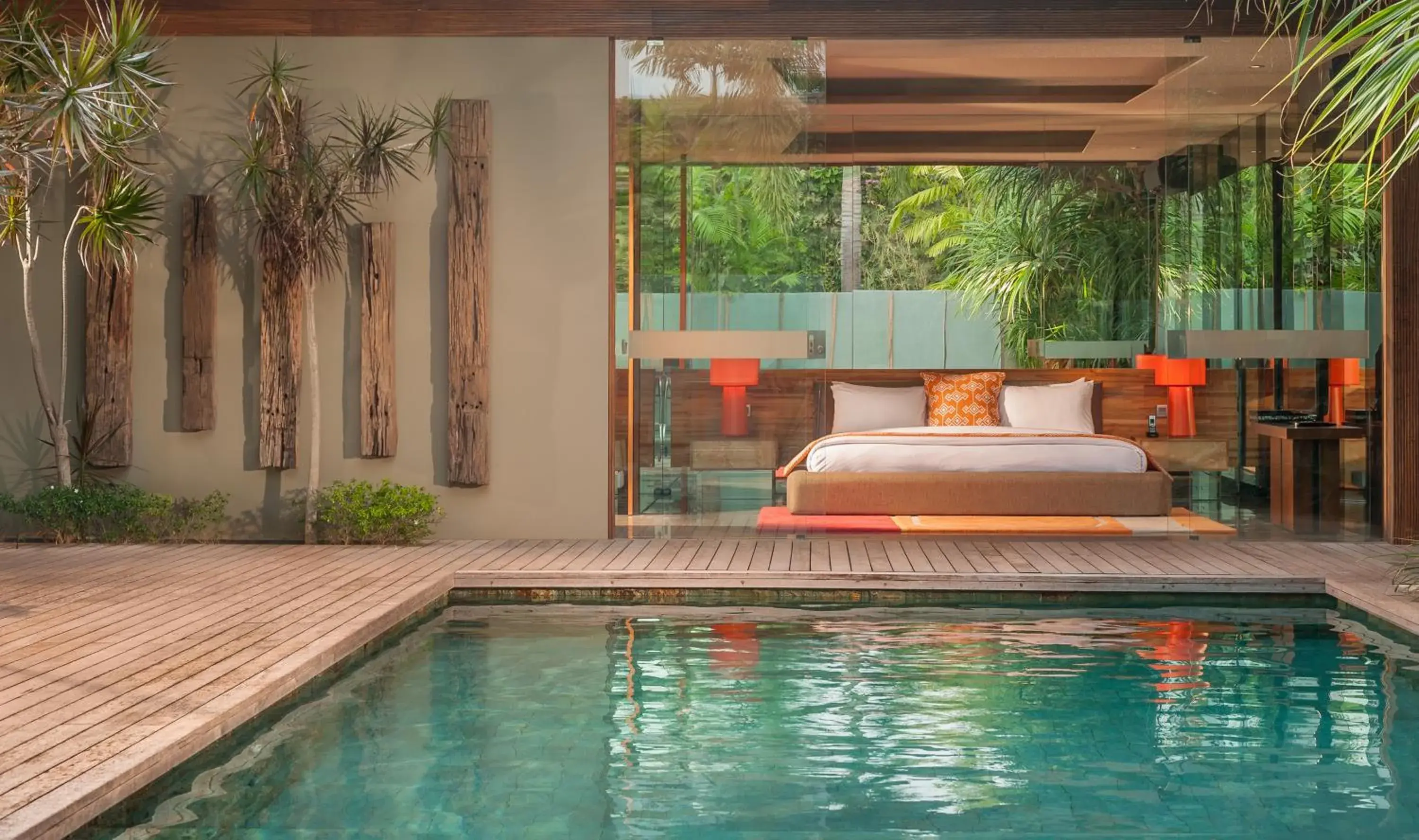 Bed in iVilla by Ekosistem Bed in iVilla by Ekosistem