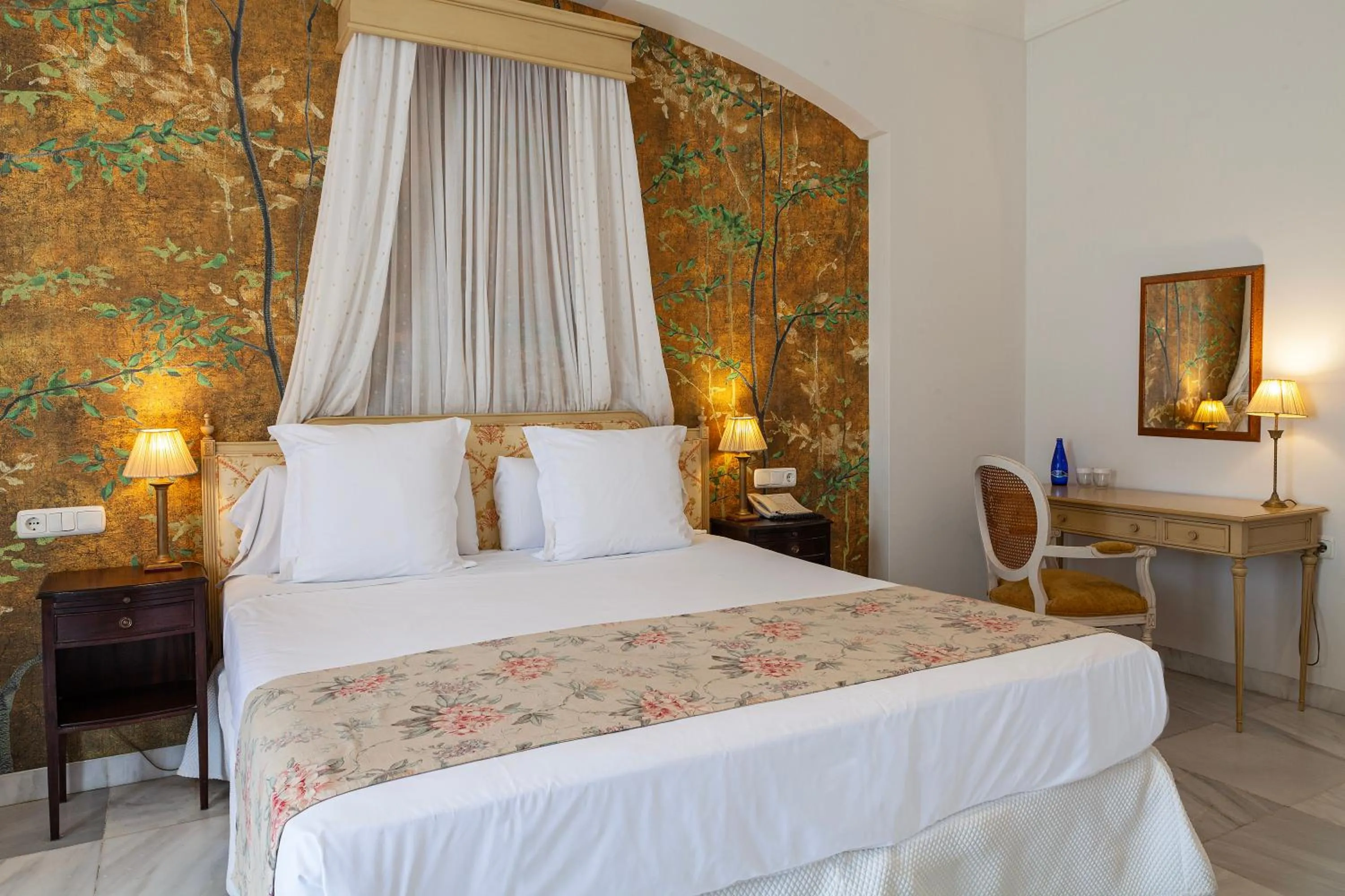 Bedroom, Bed in Villa Jerez